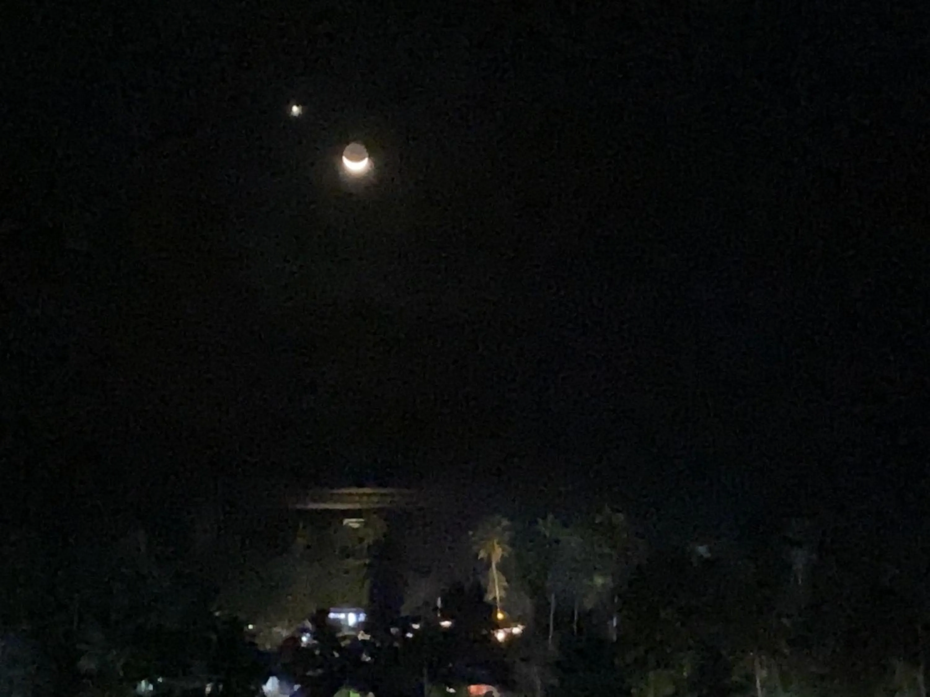 Night in Santa Claus Hilltop