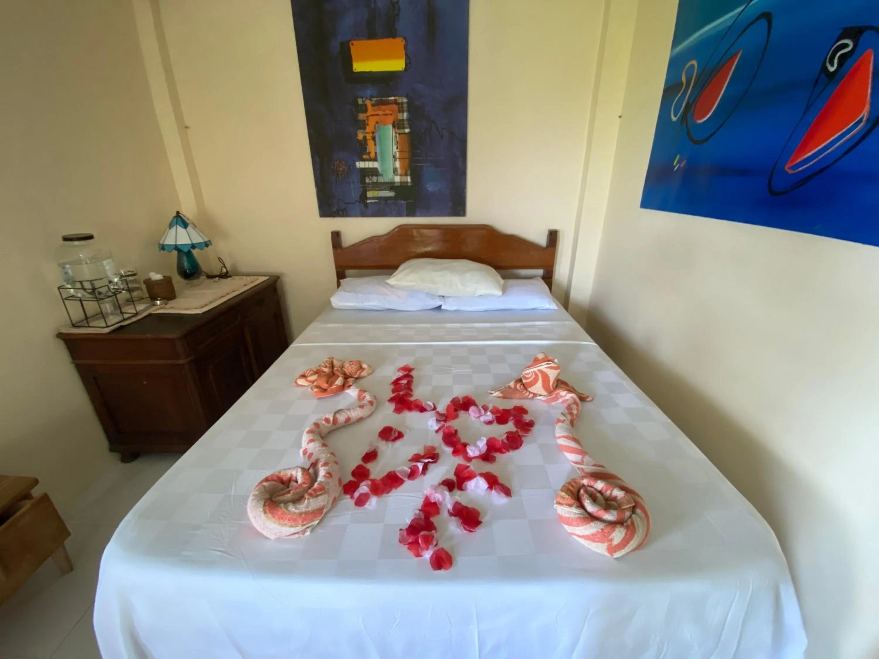 Bed in Santa Claus Hilltop