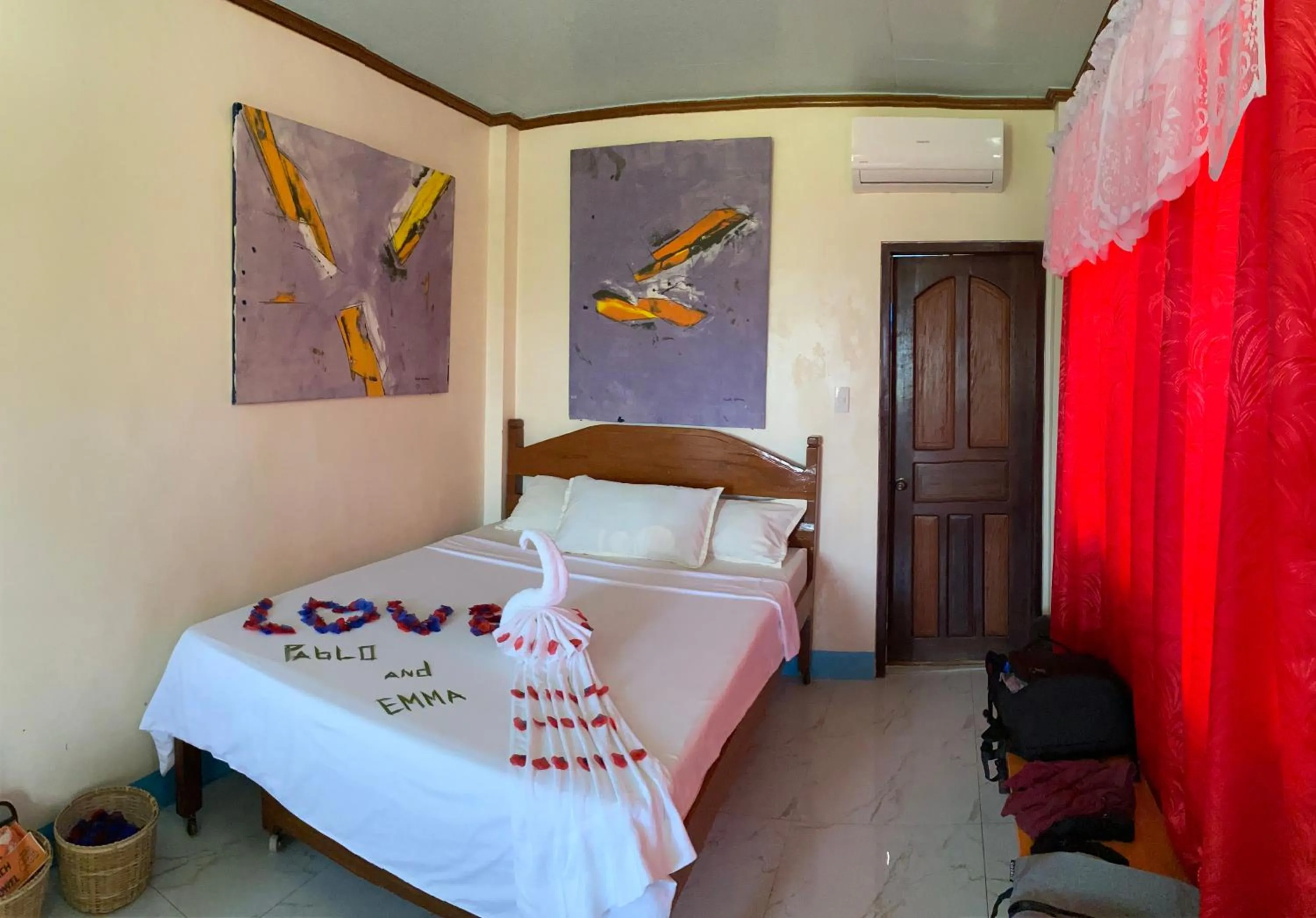 Bed in Santa Claus Hilltop