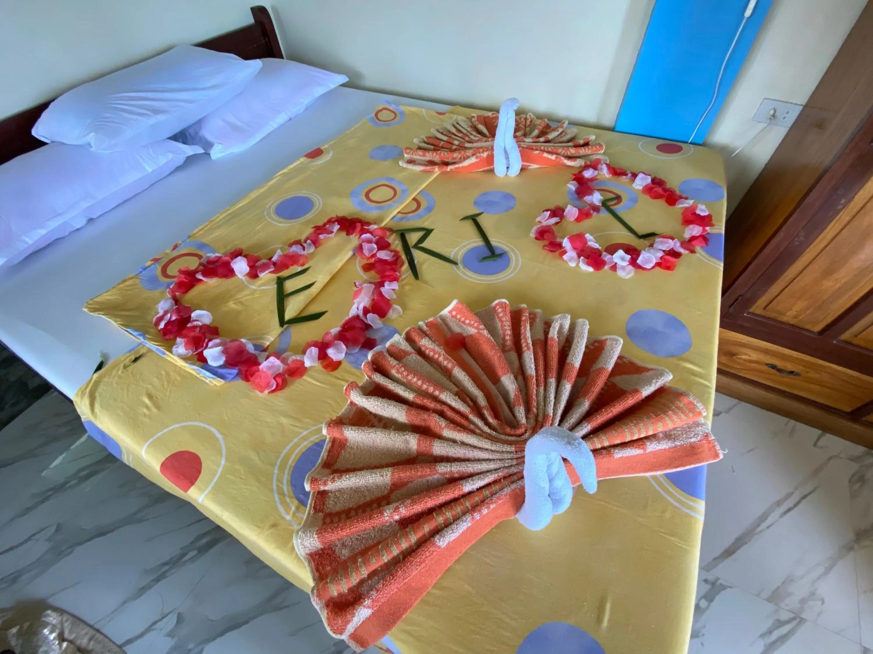 Bed in Santa Claus Hilltop