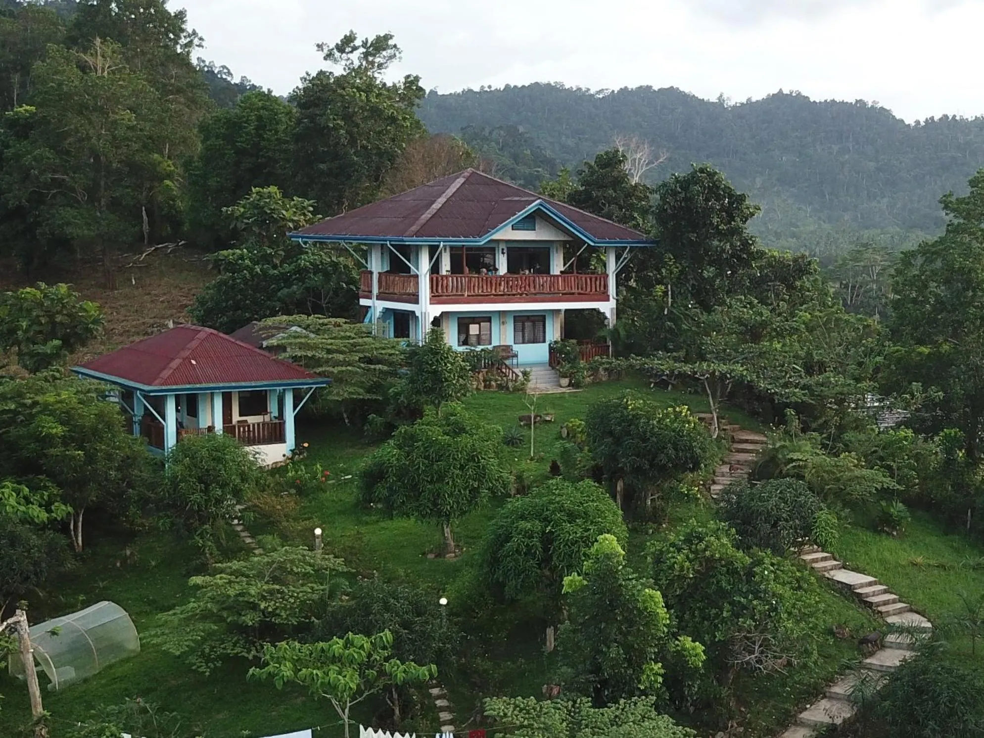 Garden view in Santa Claus Hilltop