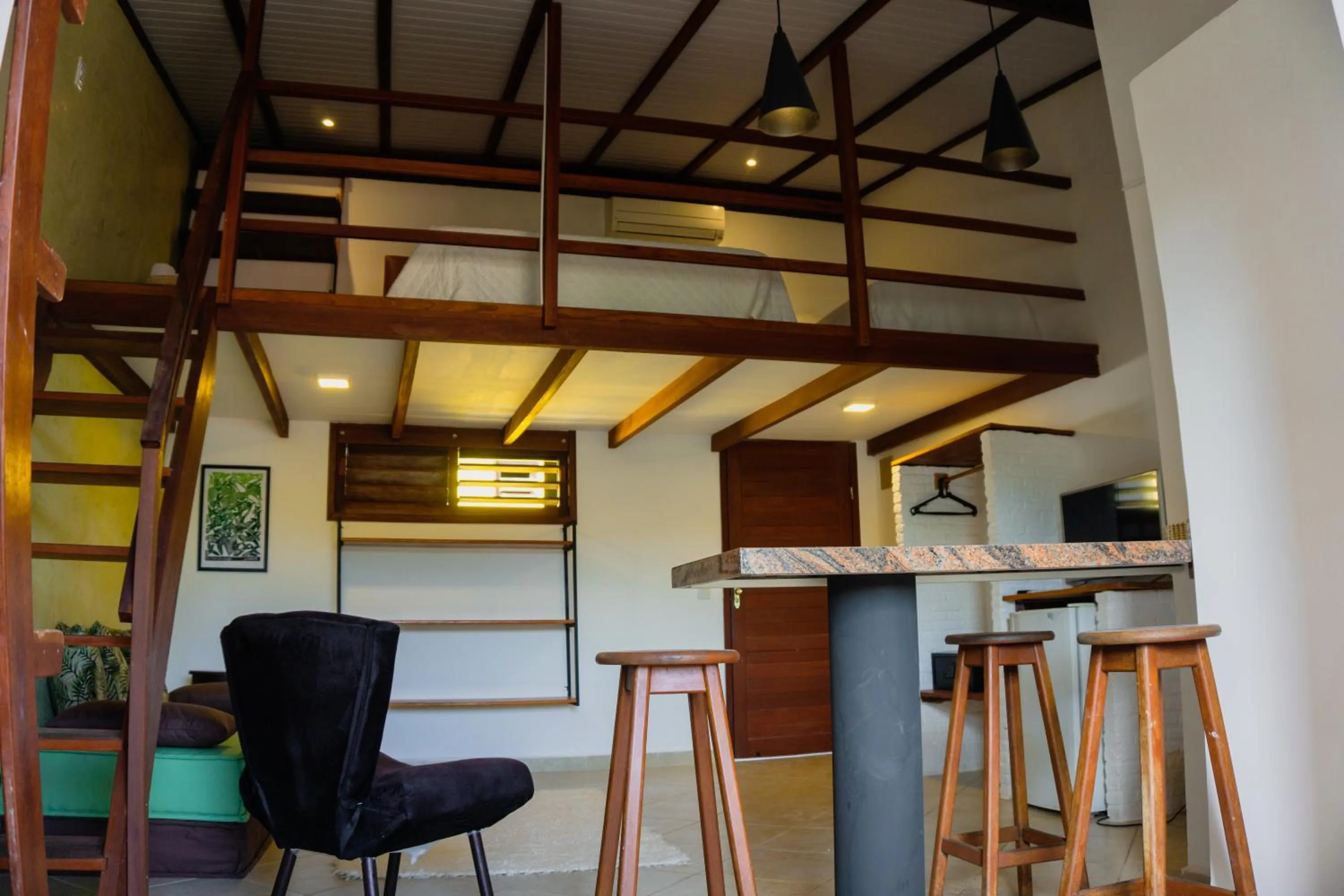 Photo of the whole room in Catavento da Pipa