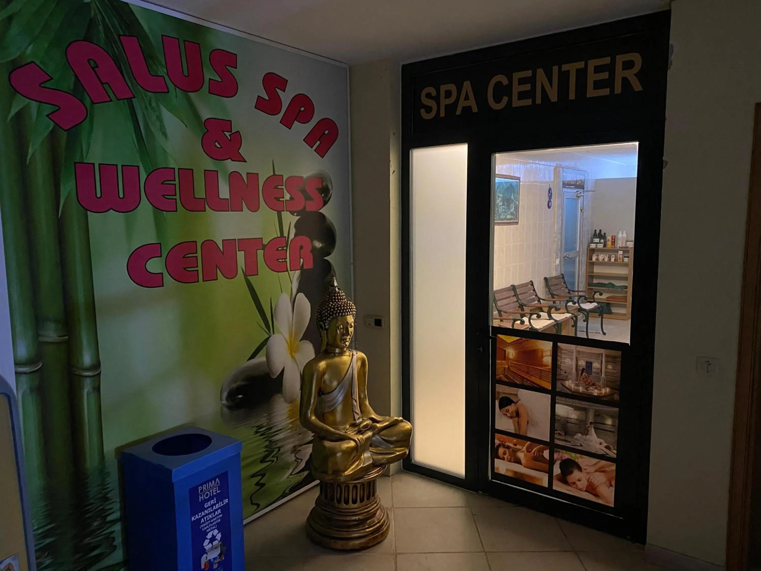 Sauna in Prima Hotel