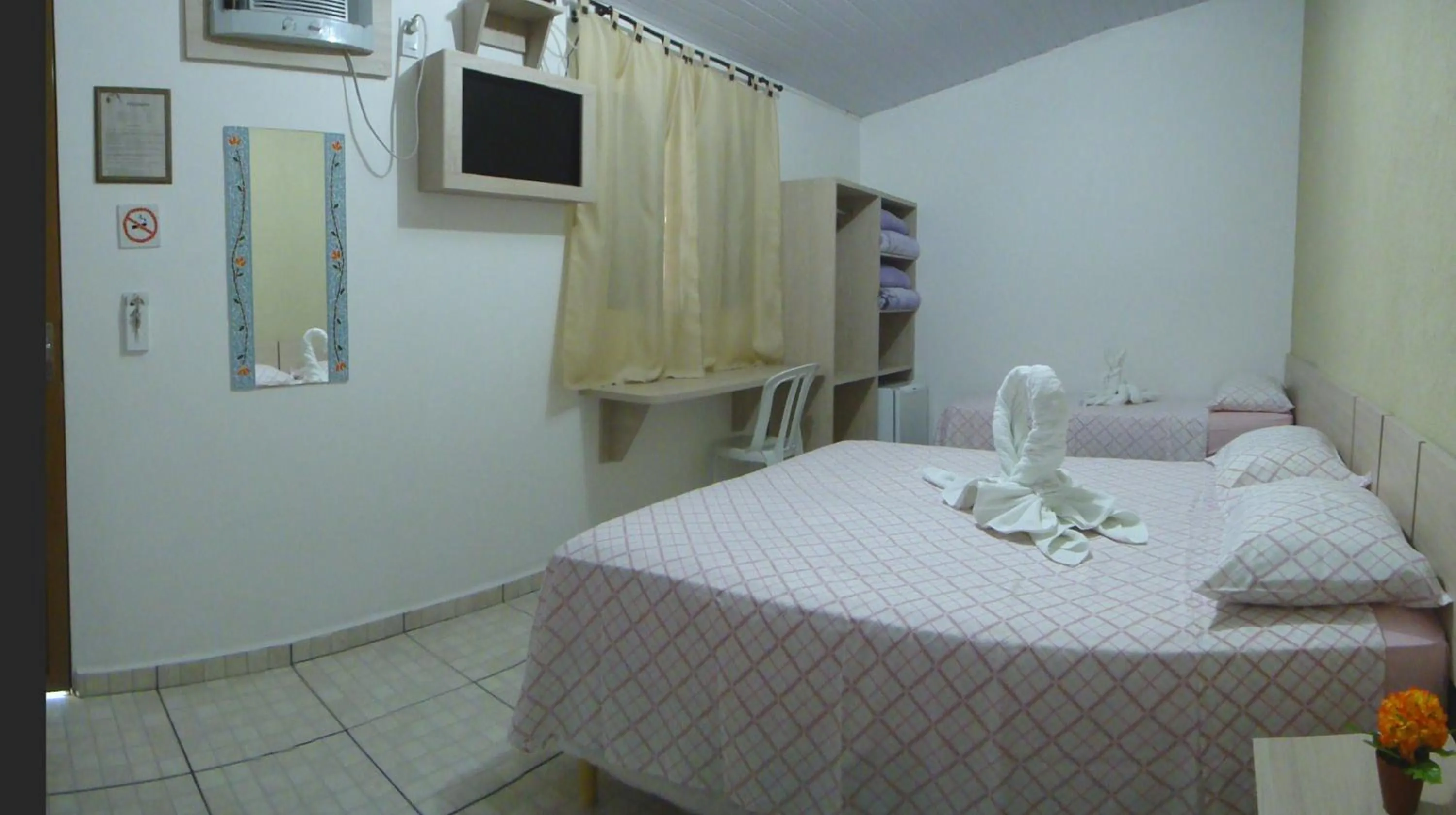 Bedroom, Bed in Pousada Jubaia