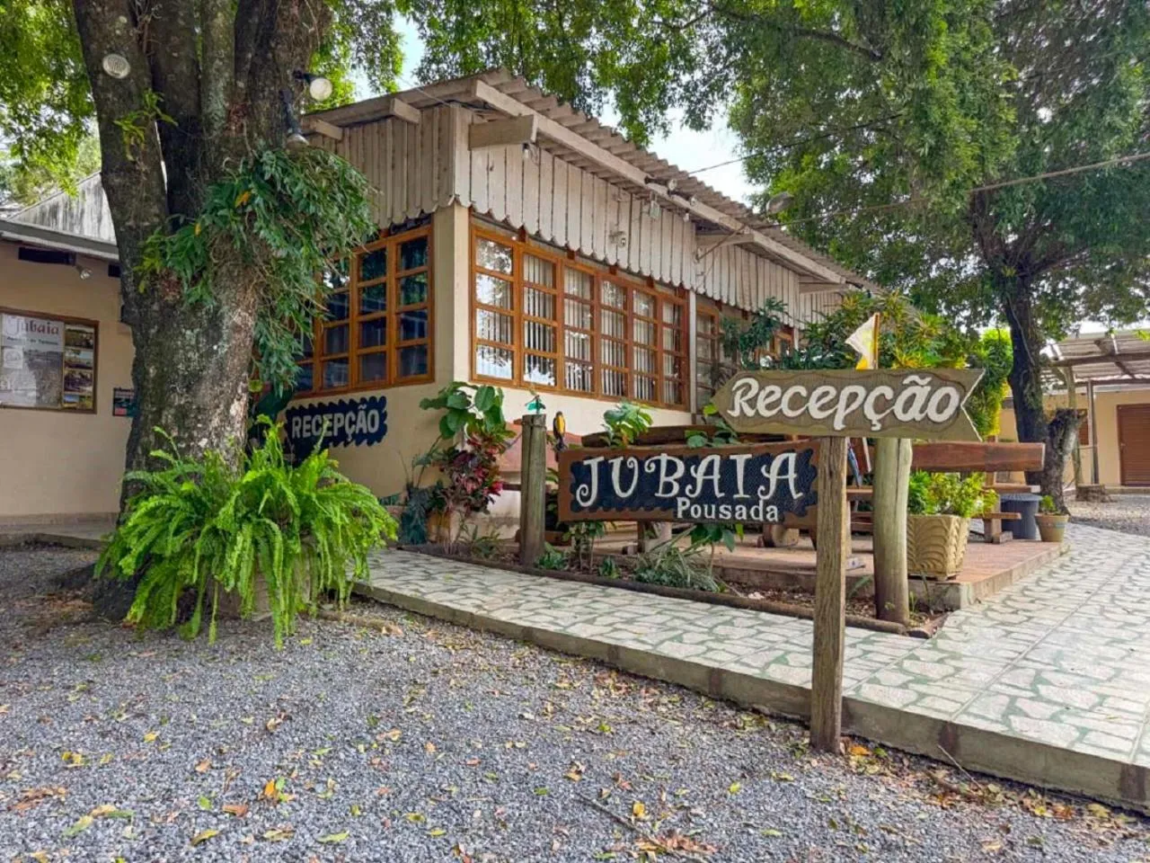 Property building in Pousada Jubaia