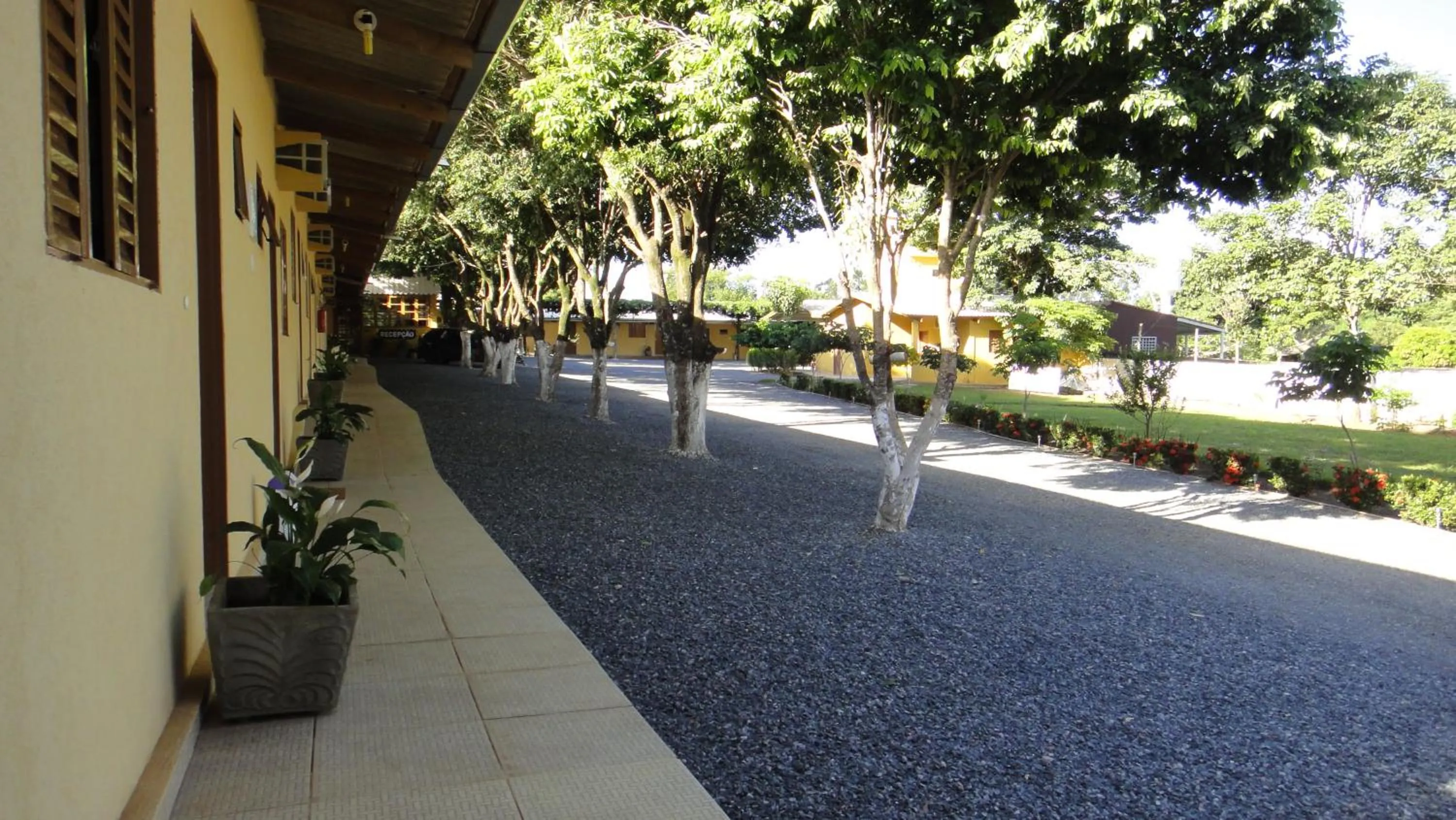 Garden in Pousada Jubaia