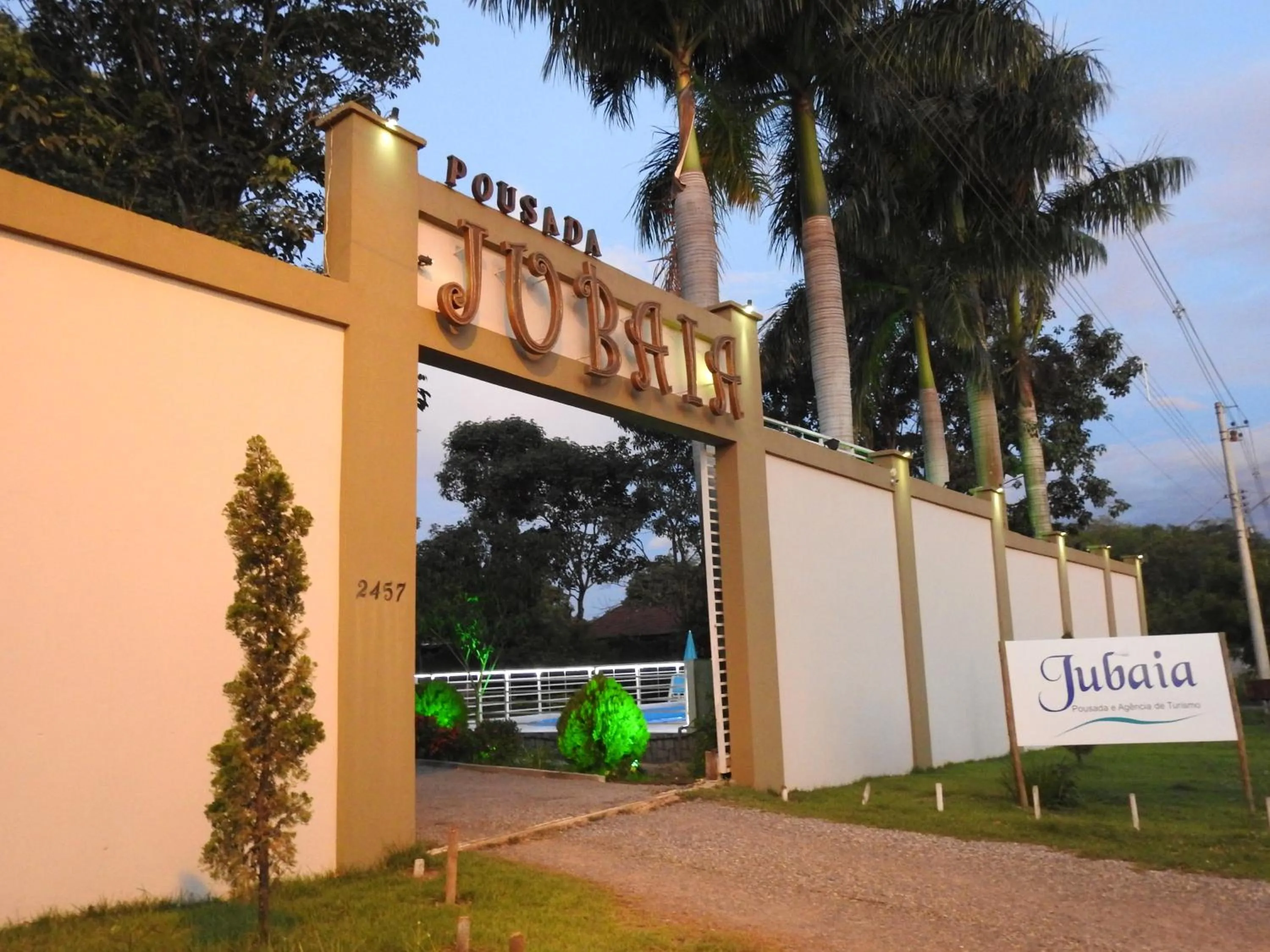 Property building in Pousada Jubaia