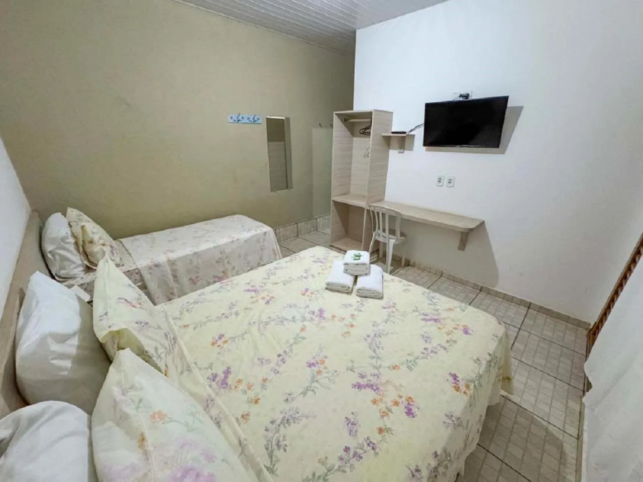 Bedroom, Bed in Pousada Jubaia