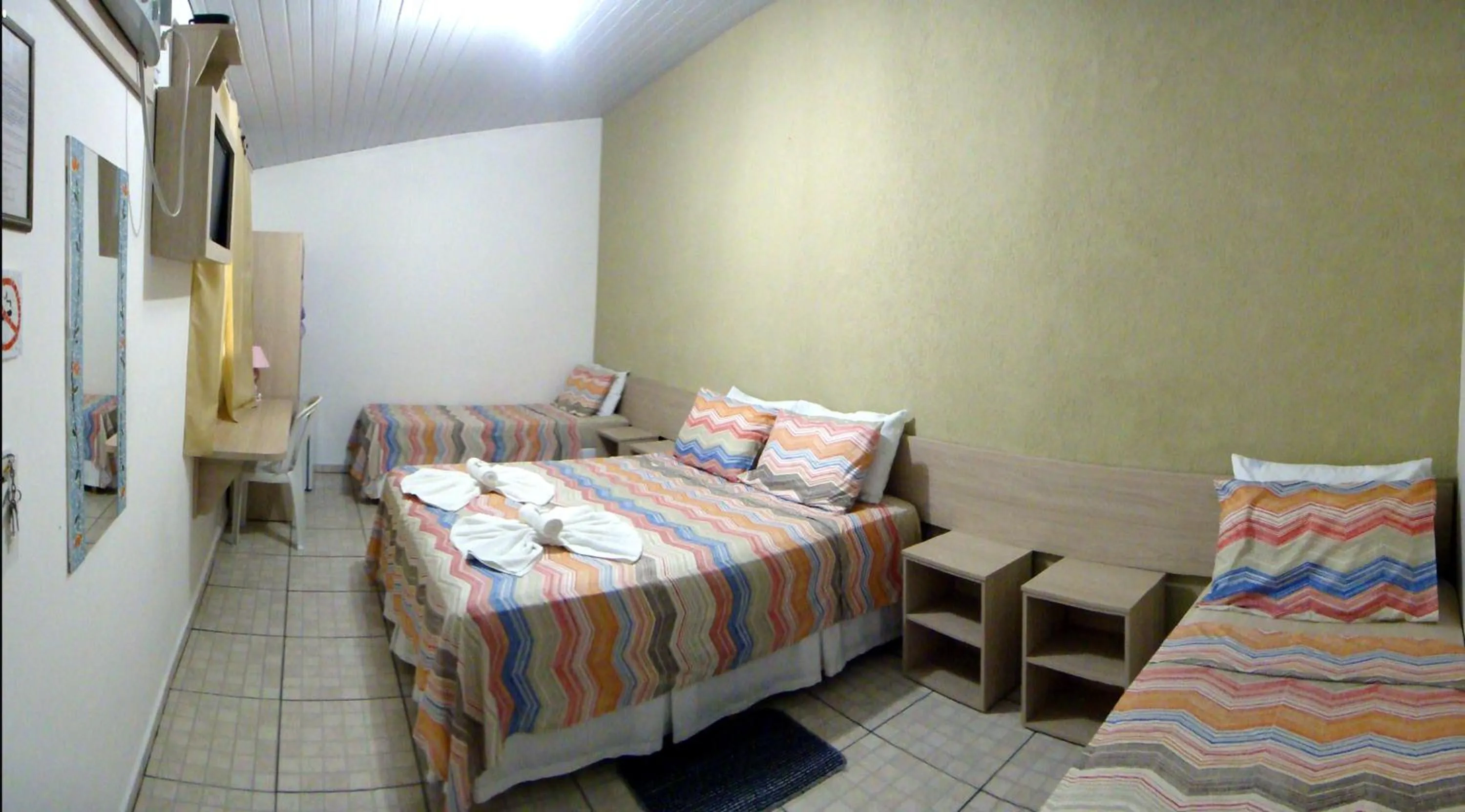 Bedroom, Bed in Pousada Jubaia