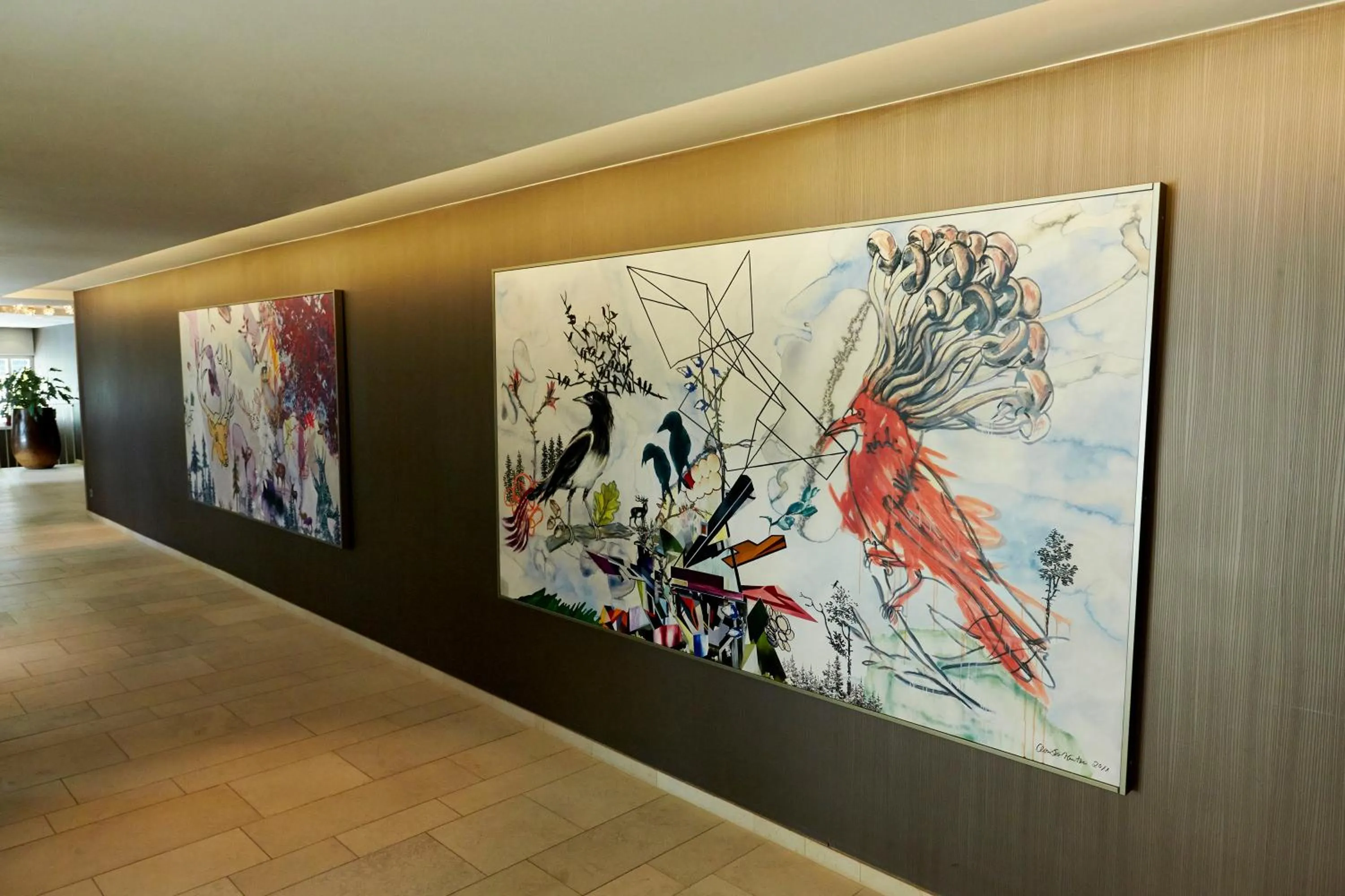 Lobby or reception in Waldhotel Stuttgart