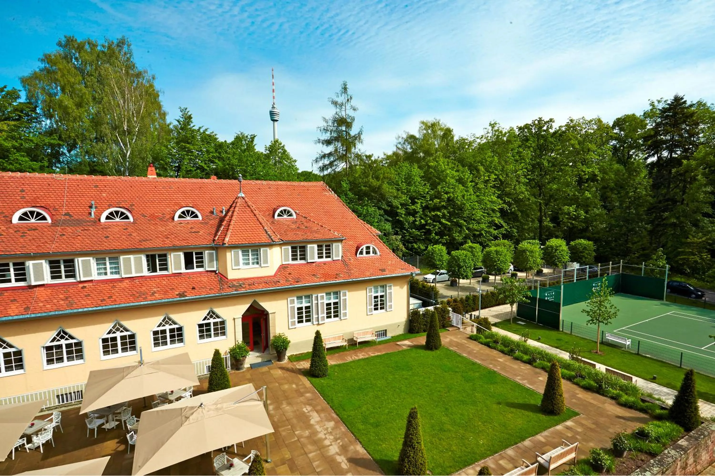 Property building in Waldhotel Stuttgart