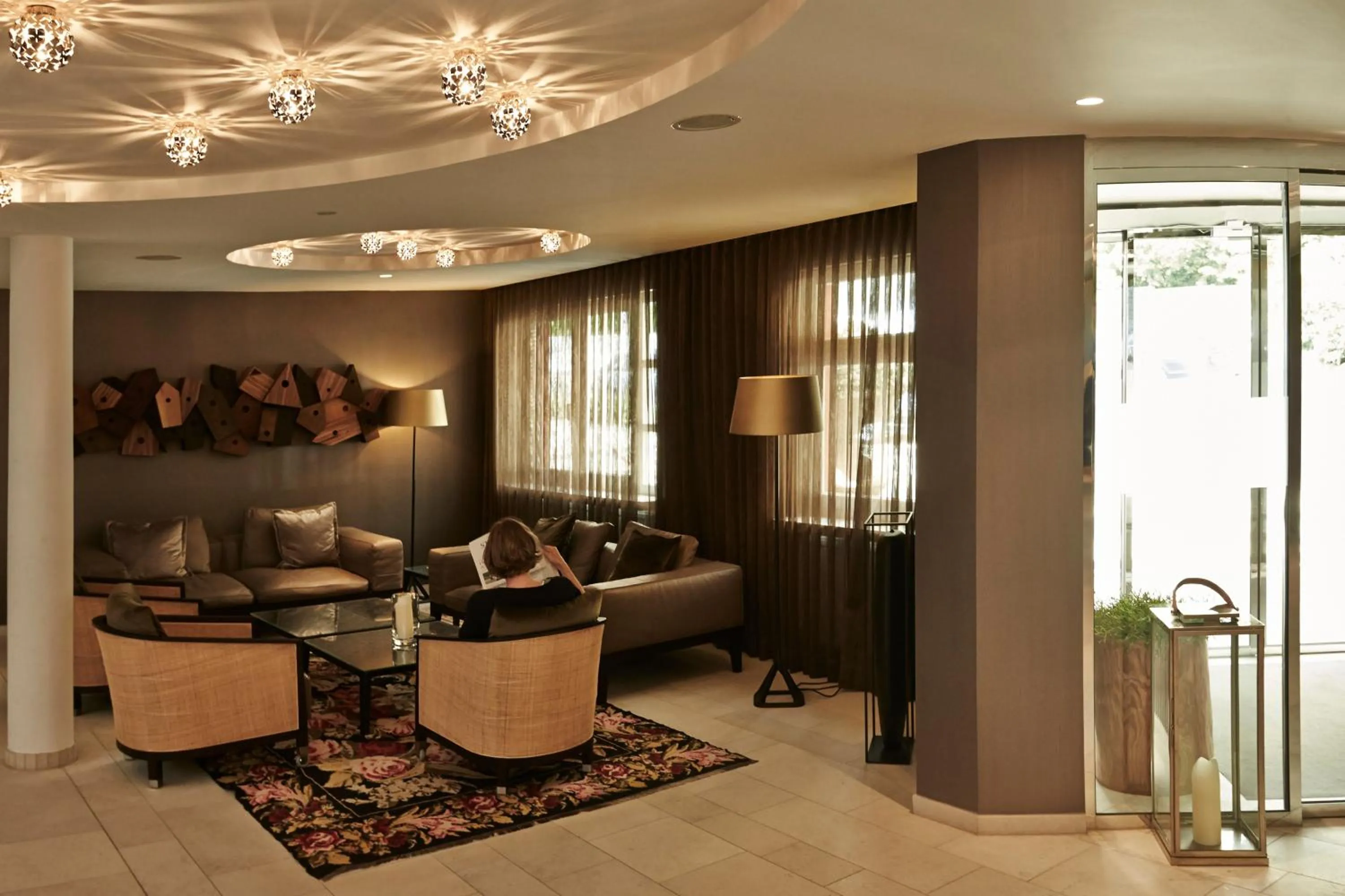 Lobby or reception in Waldhotel Stuttgart
