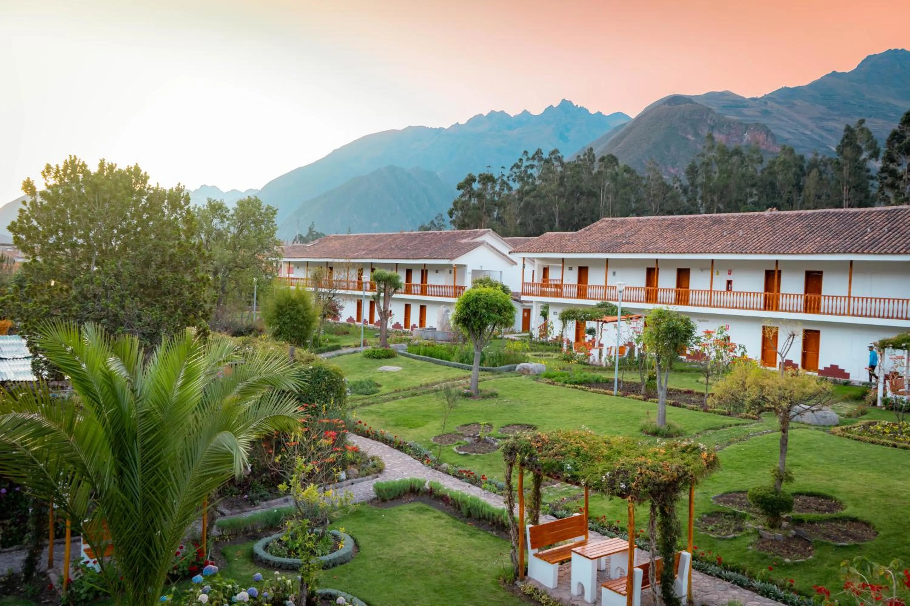 Garden in Hotel Agustos Urubamba