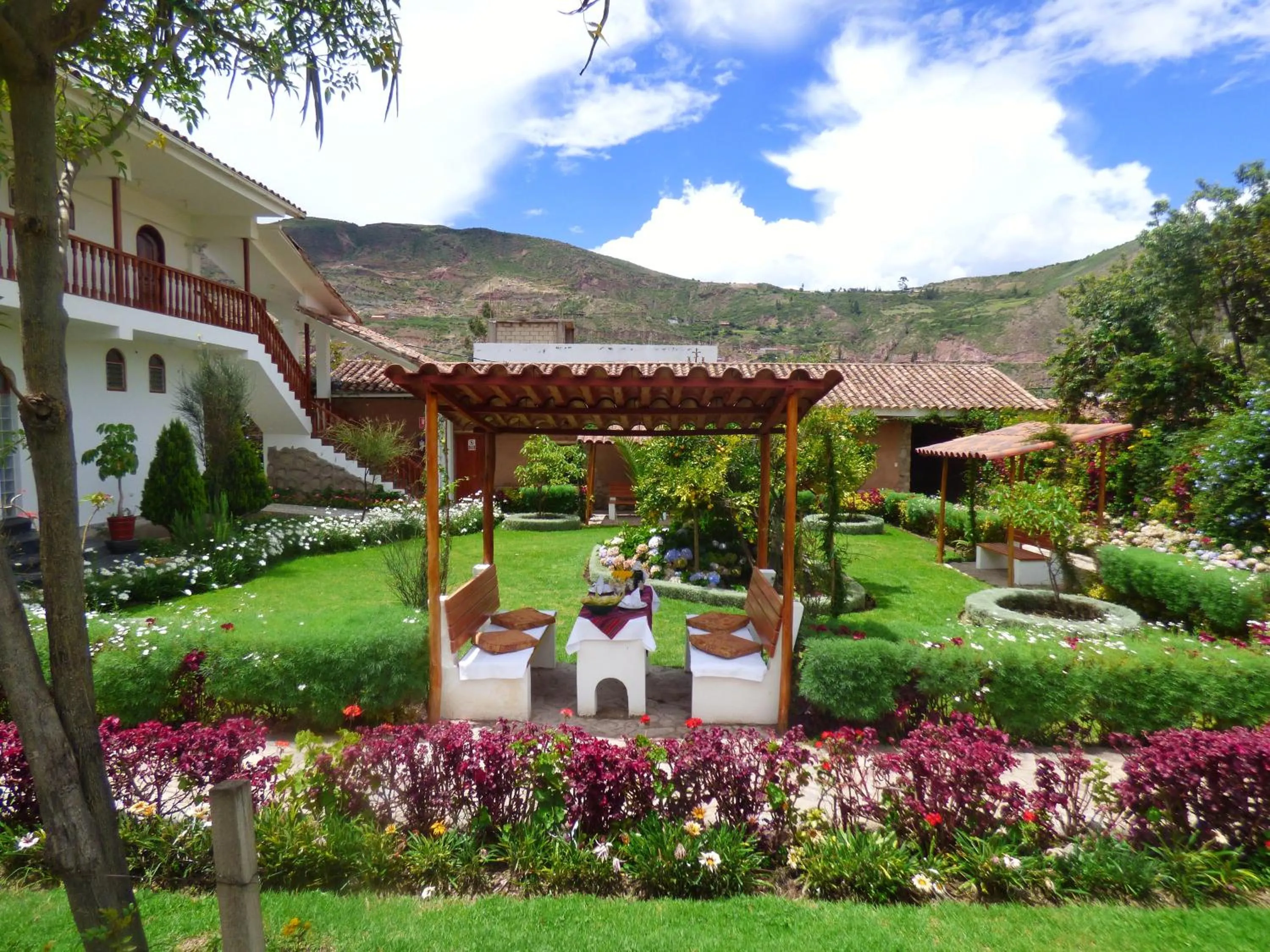 Garden in Hotel Agustos Urubamba