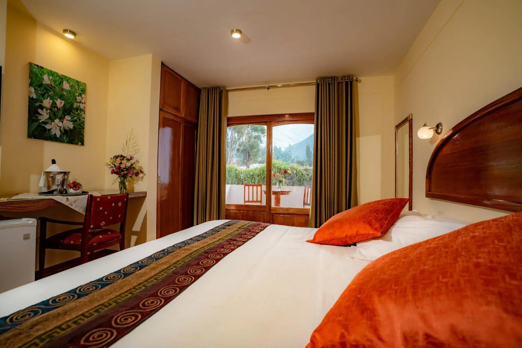 Bed in Hotel Agustos Urubamba