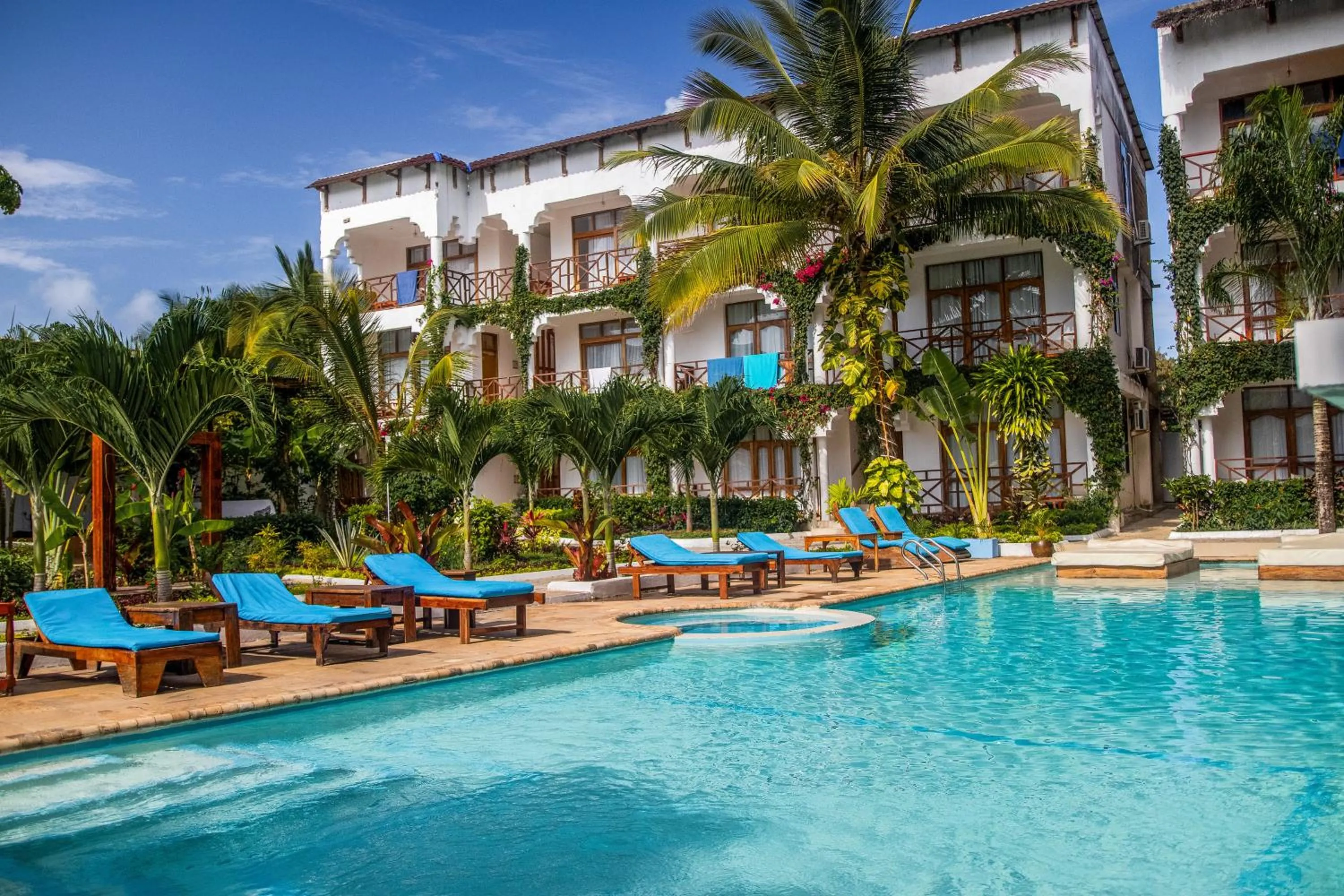 Property building in Nungwi Garden Boutique Hotel