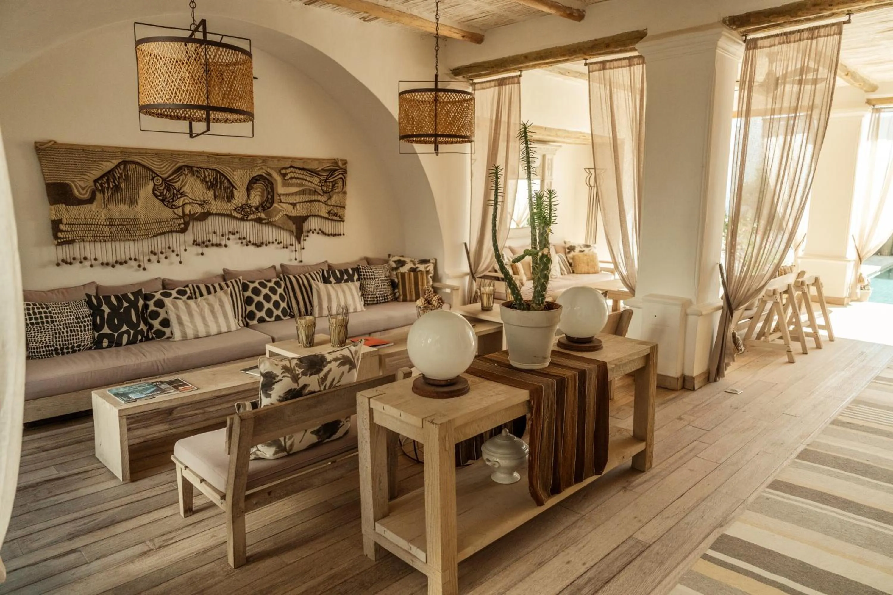 Living room in El Cortijo Hotel Boutique