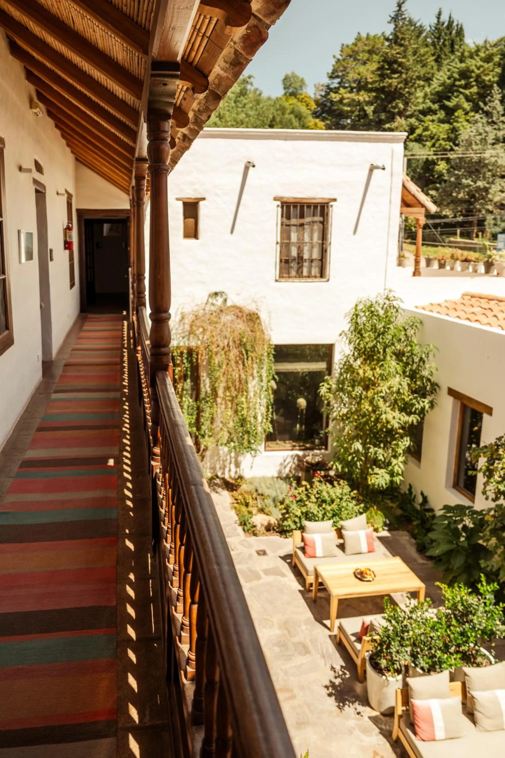 Patio in El Cortijo Hotel Boutique
