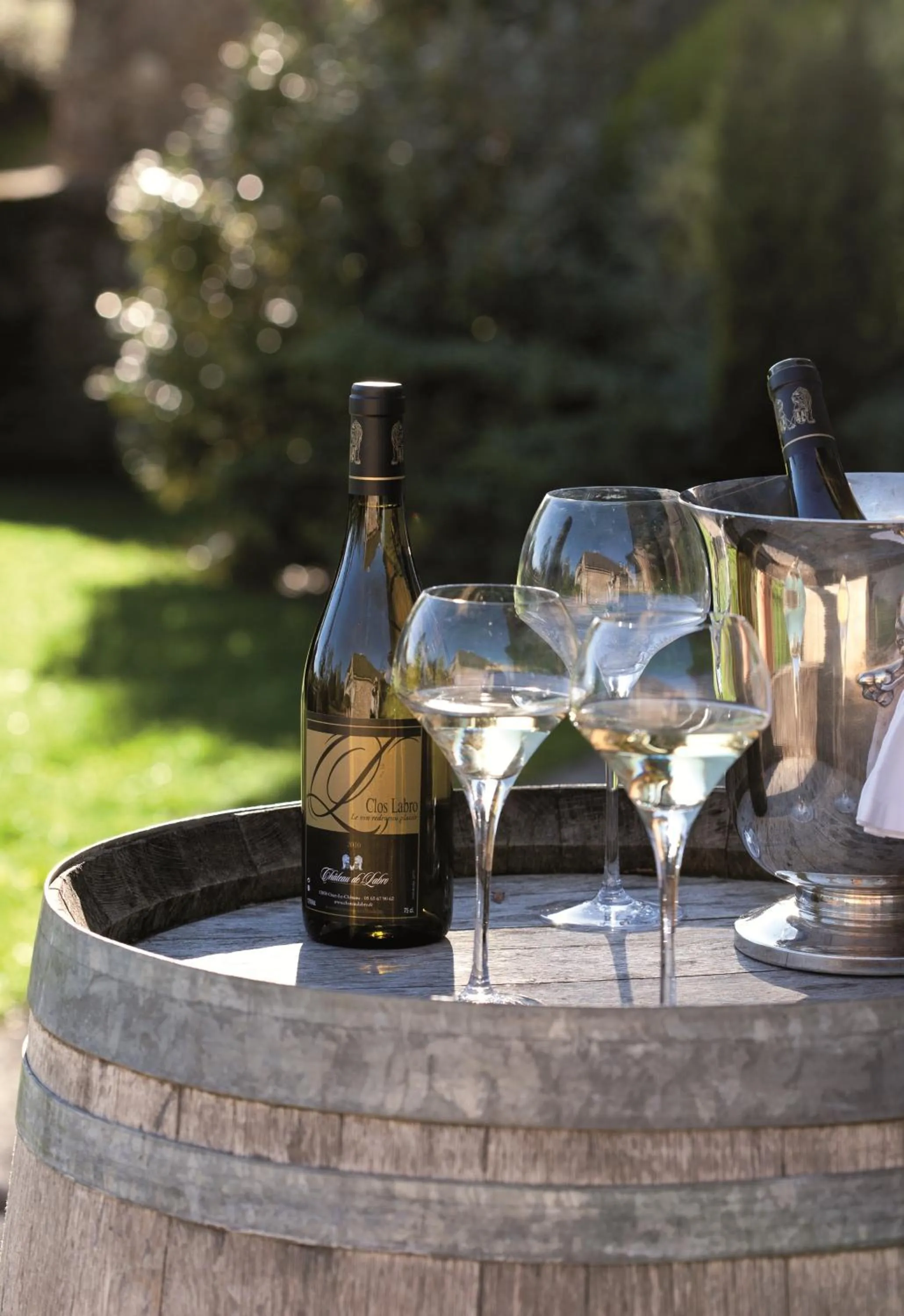 Alcoholic drinks in Château de Labro - Teritoria