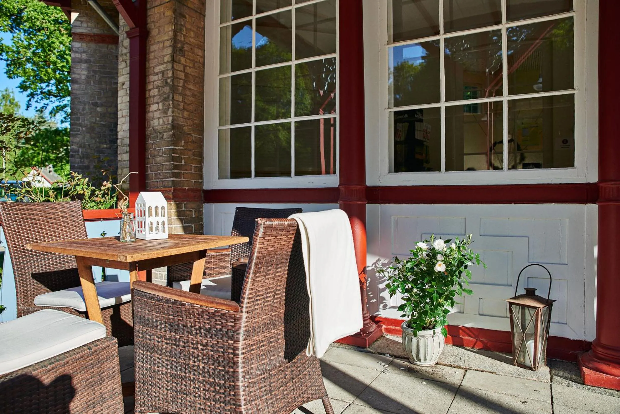 Facade/entrance in Danhostel Aarhus