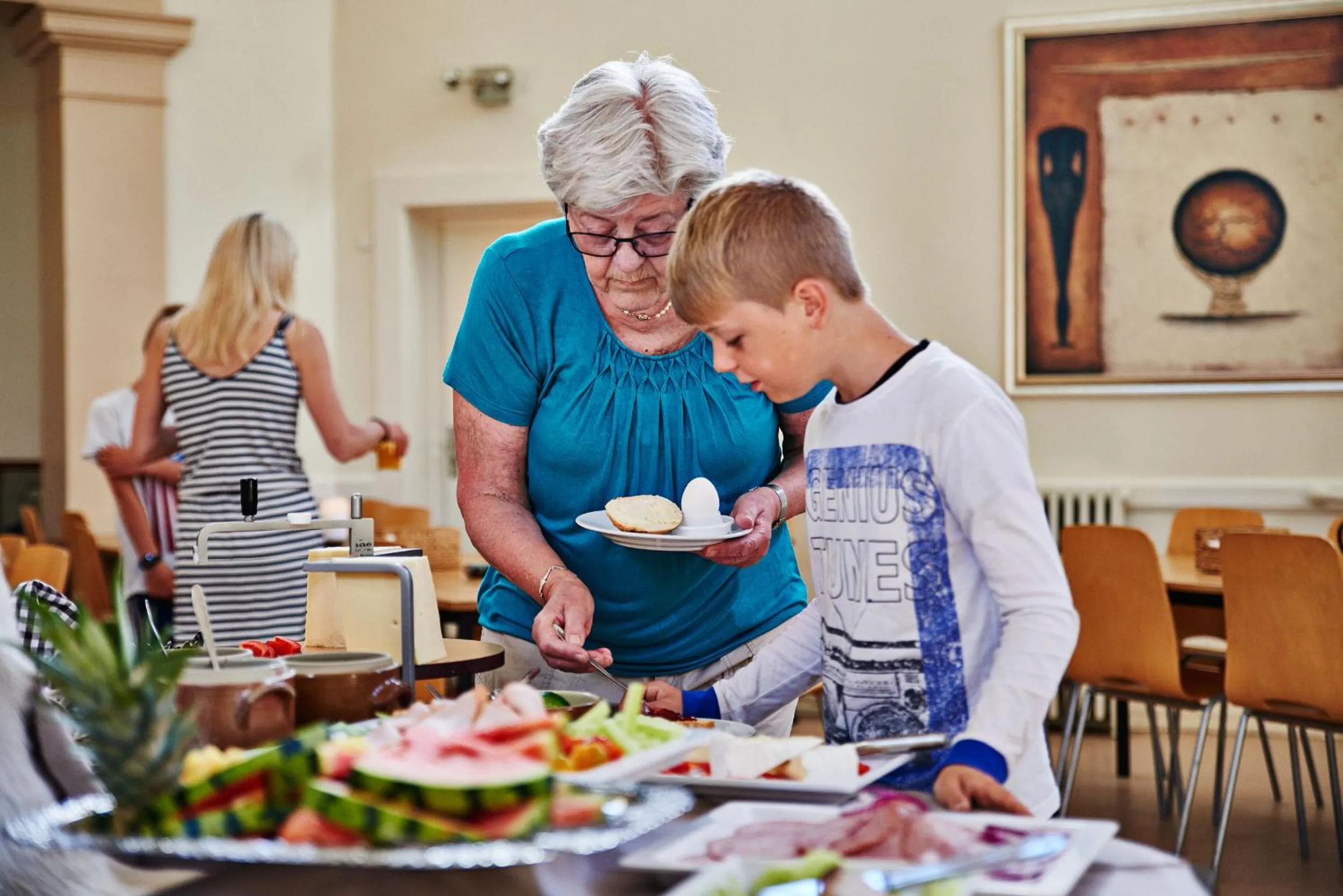 Buffet breakfast in Danhostel Aarhus
