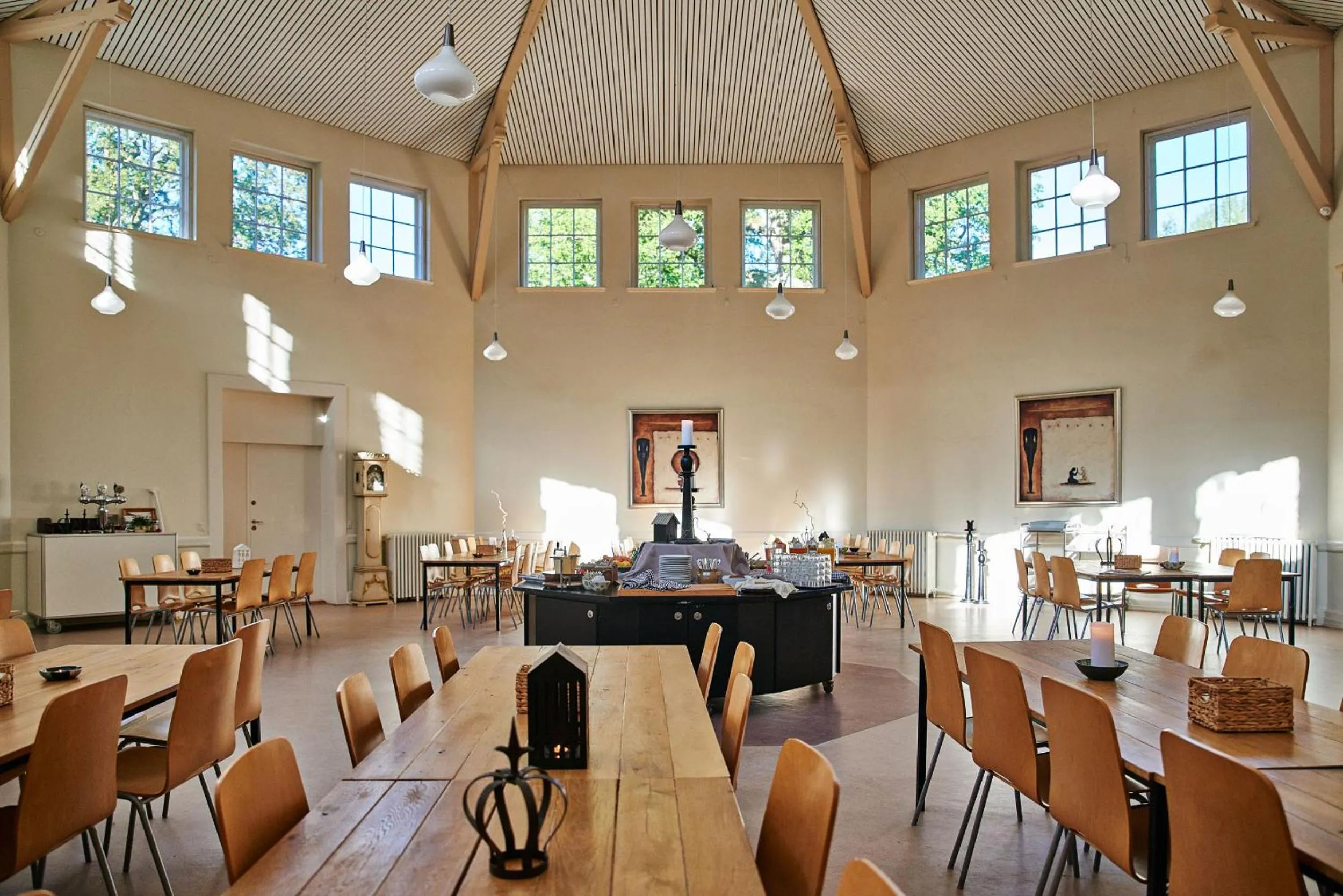 Restaurant/places to eat in Danhostel Aarhus