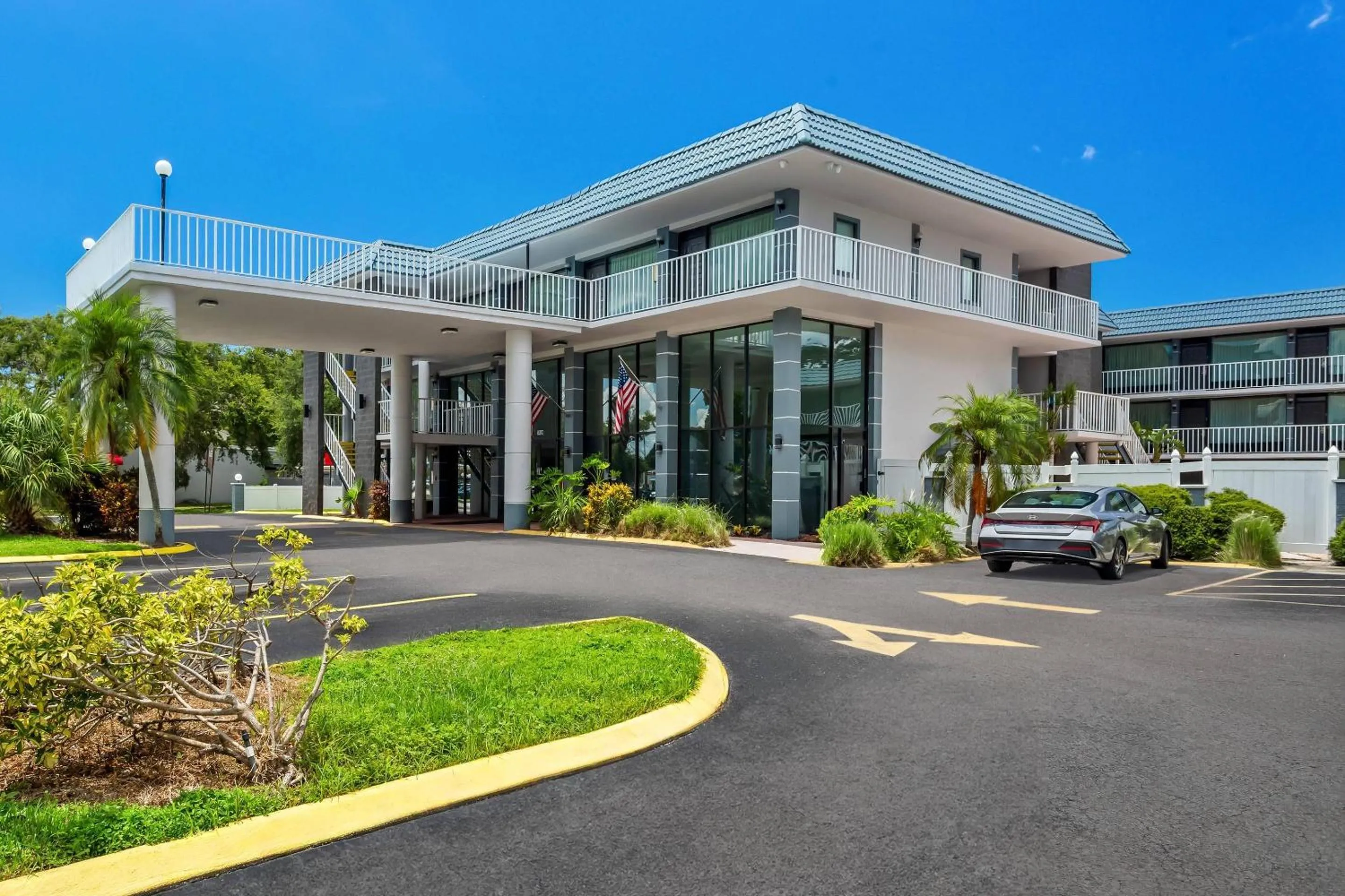 Property building in Quality Inn & Suites at Tropicana Field