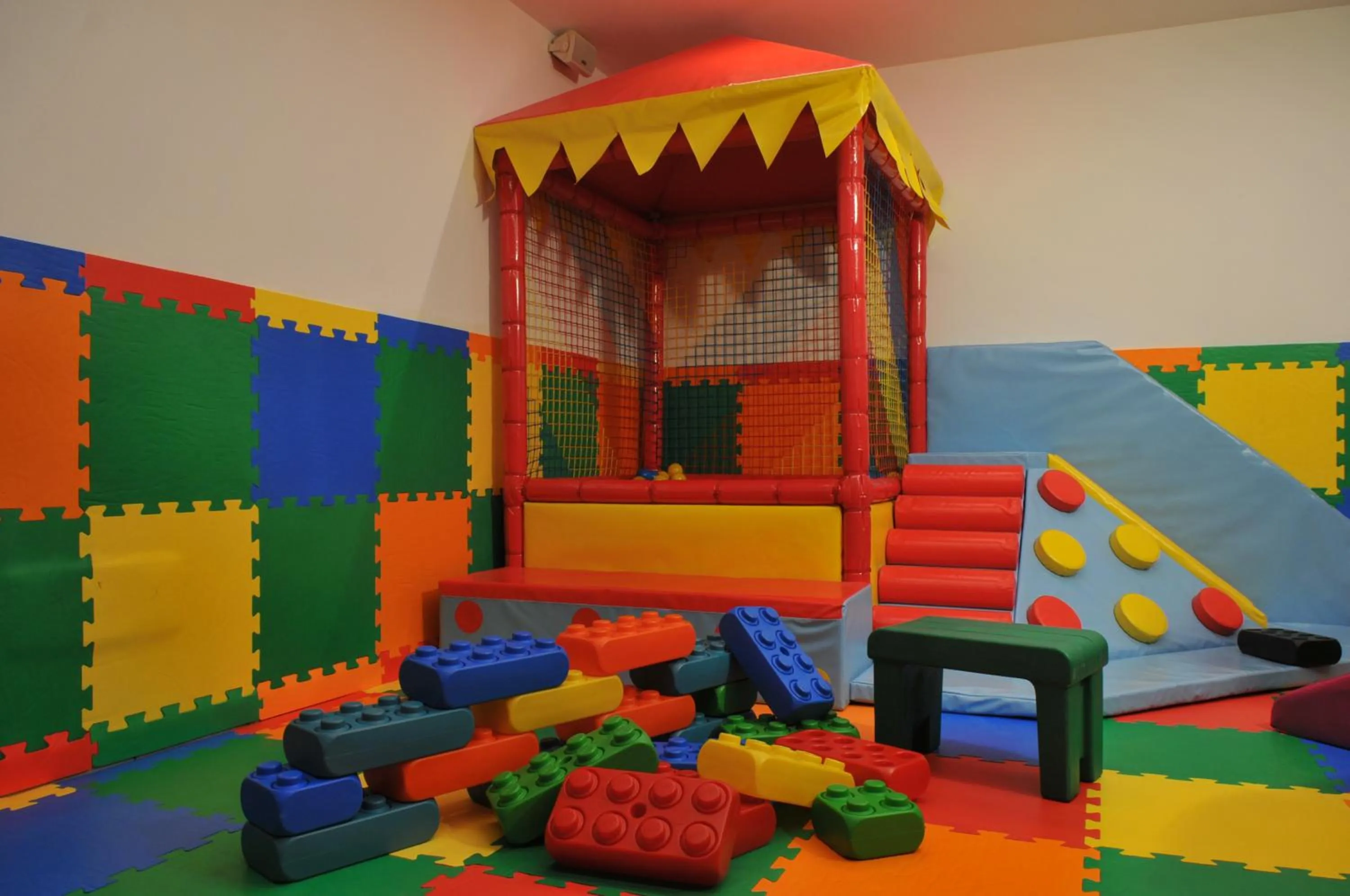 Children play ground in Hotel Cristallo