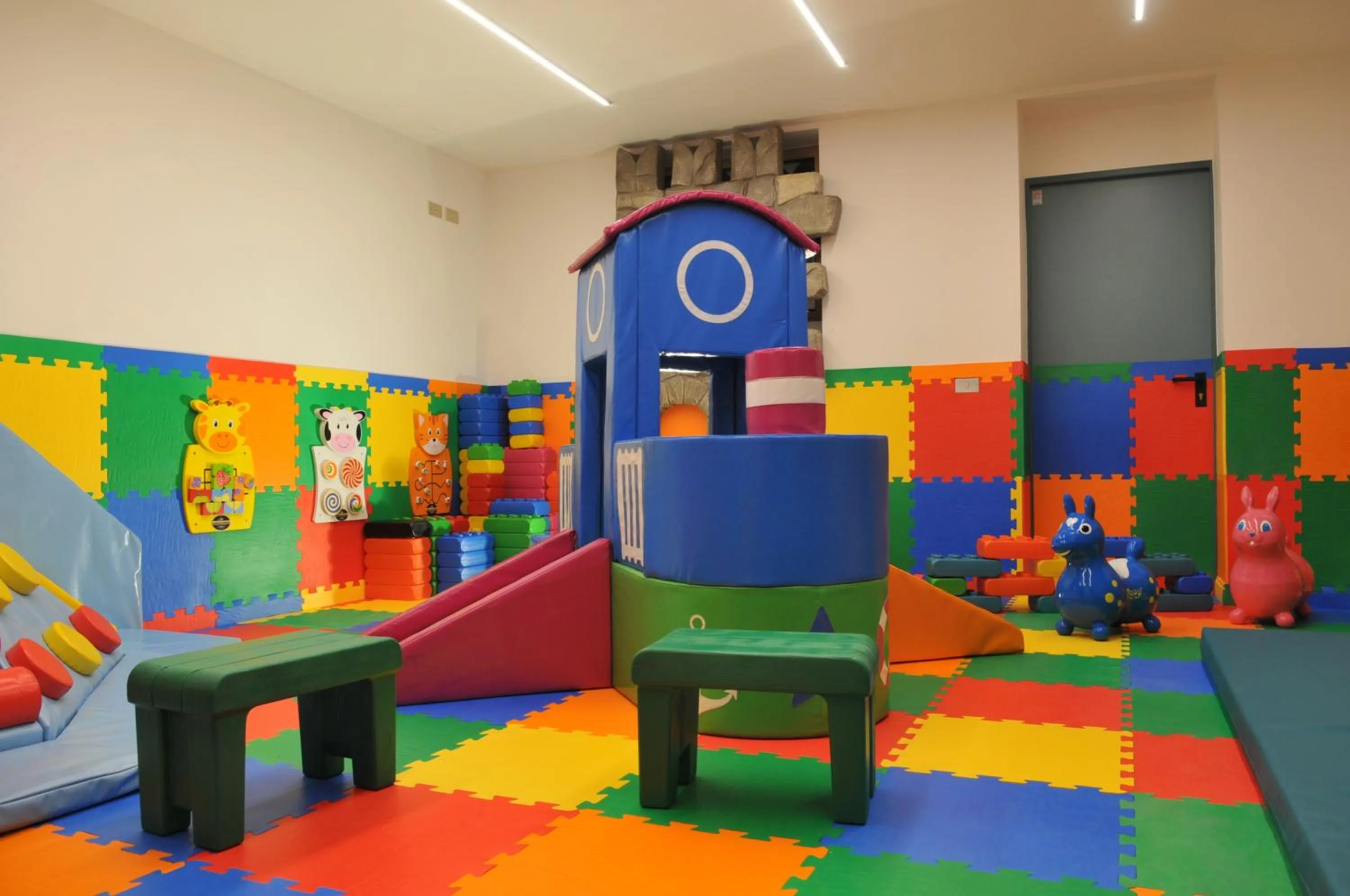 Children play ground in Hotel Cristallo