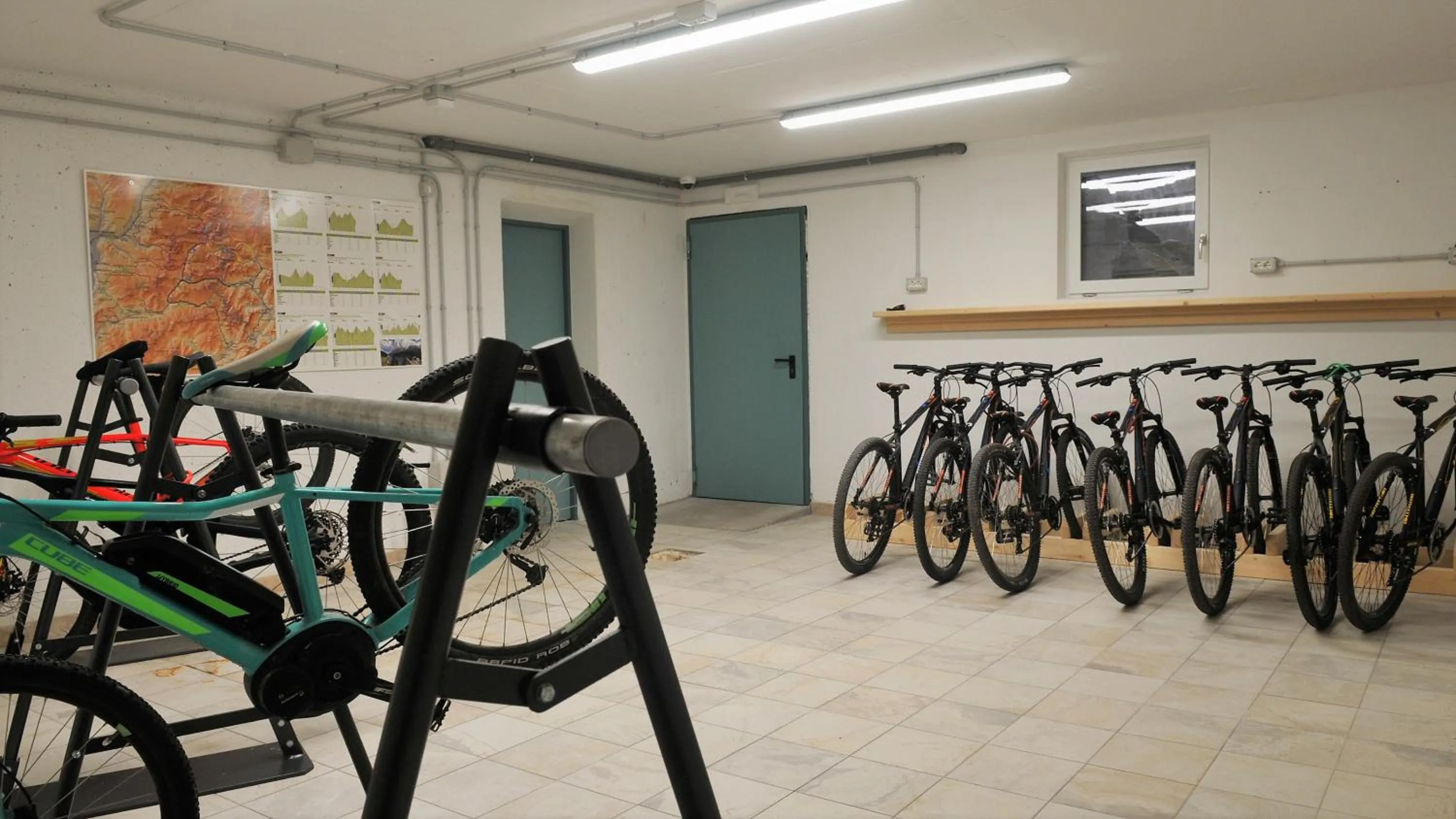 Cycling in Hotel Cristallo