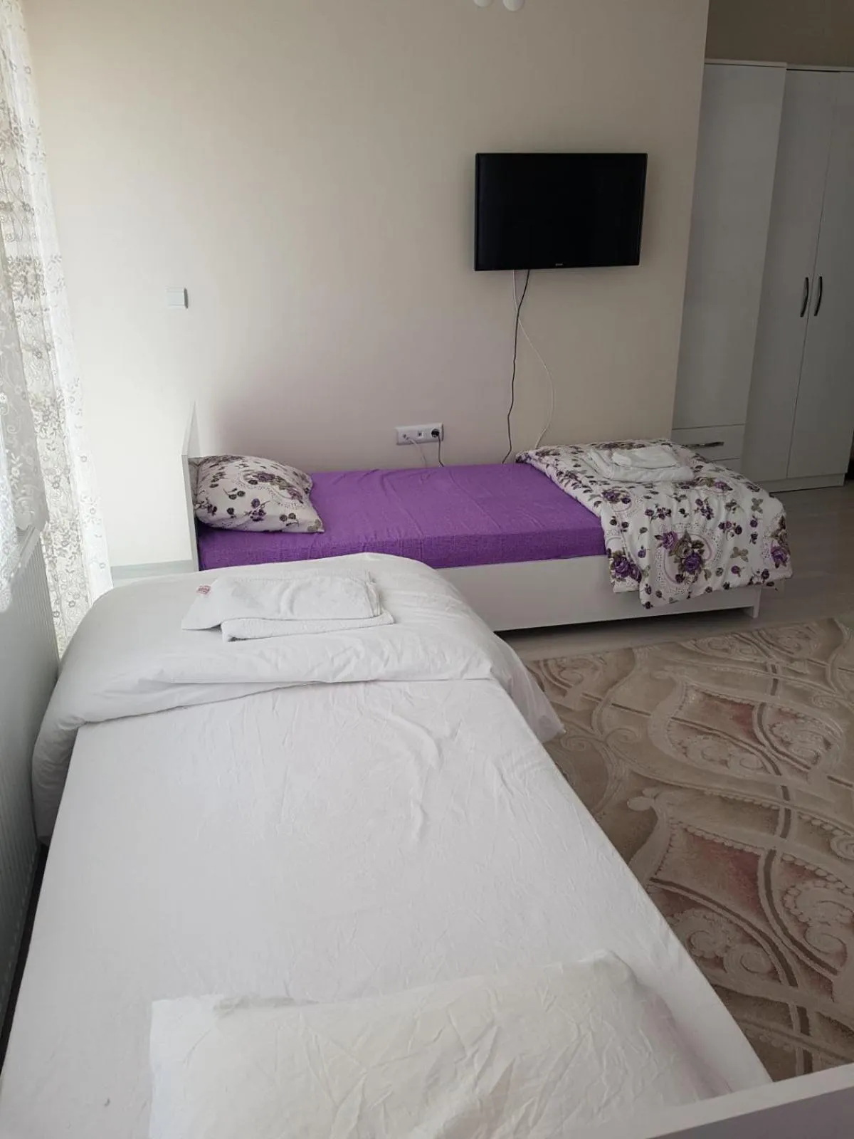 Bed in Dr Aslan Apart Hotel