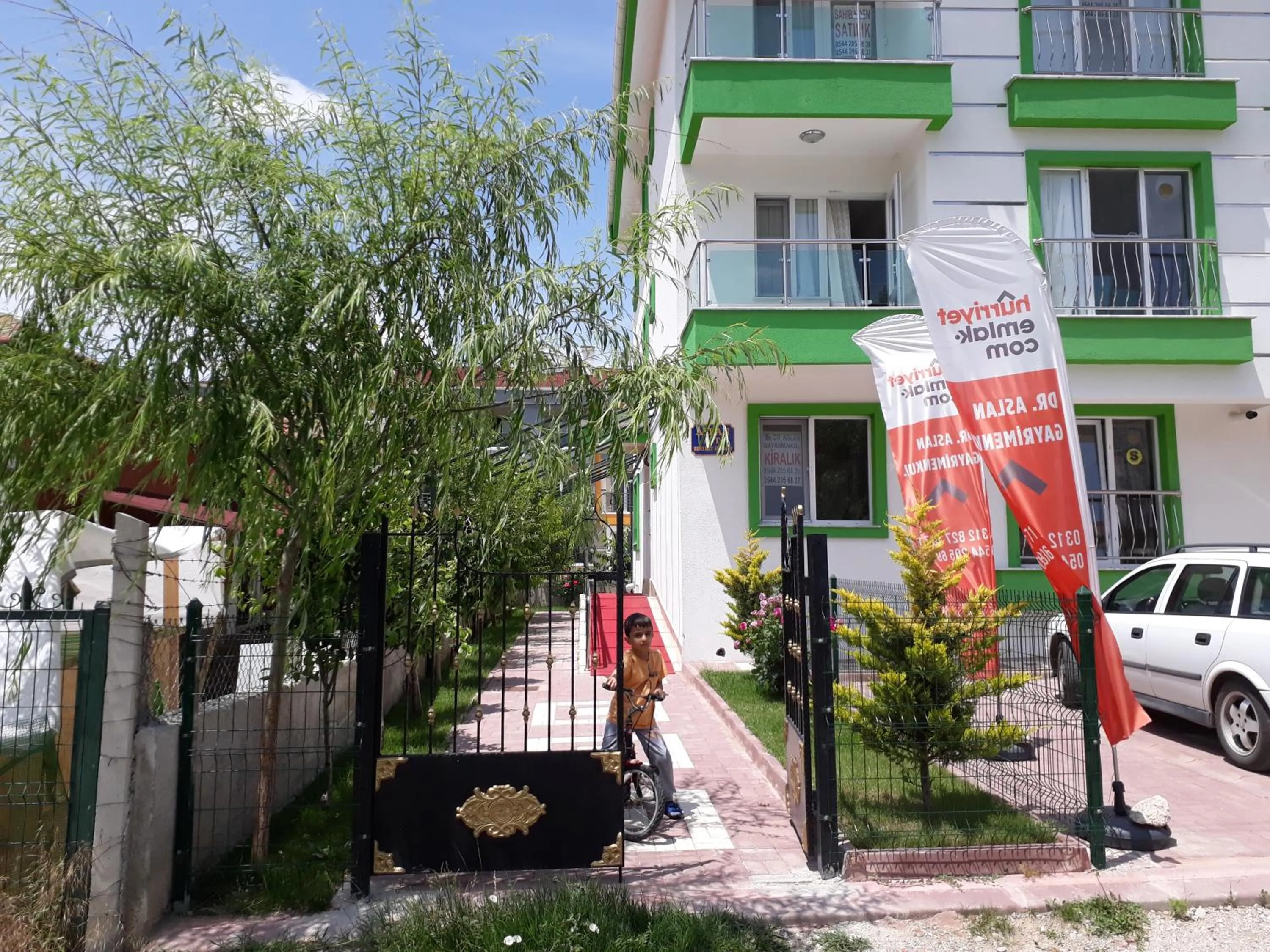 Garden view in Dr Aslan Apart Hotel