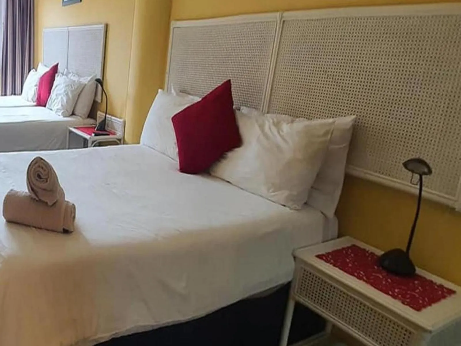 Bed in Riviera Hotel Durban