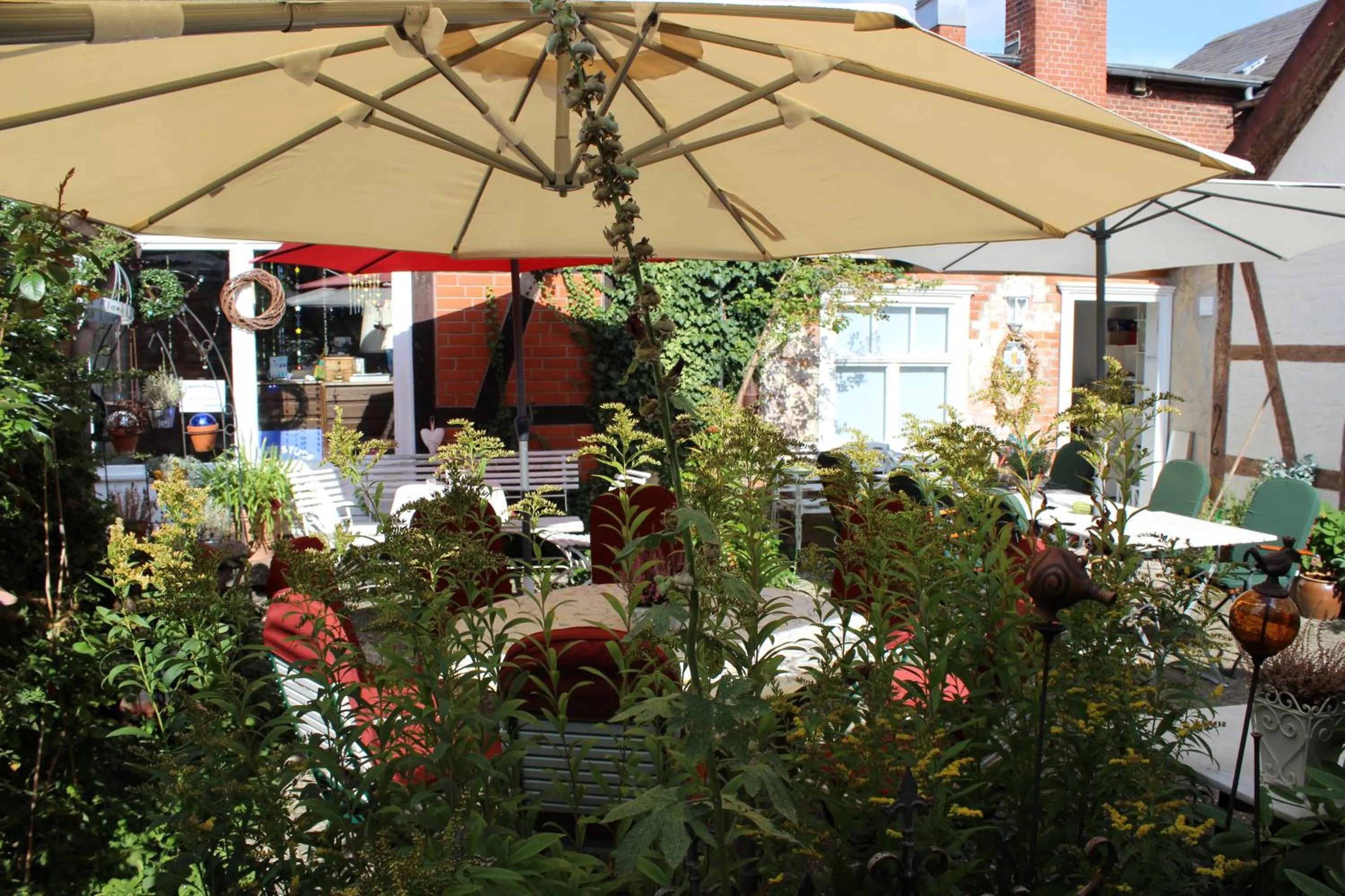 Garden in Hotel Garni Zur Linde