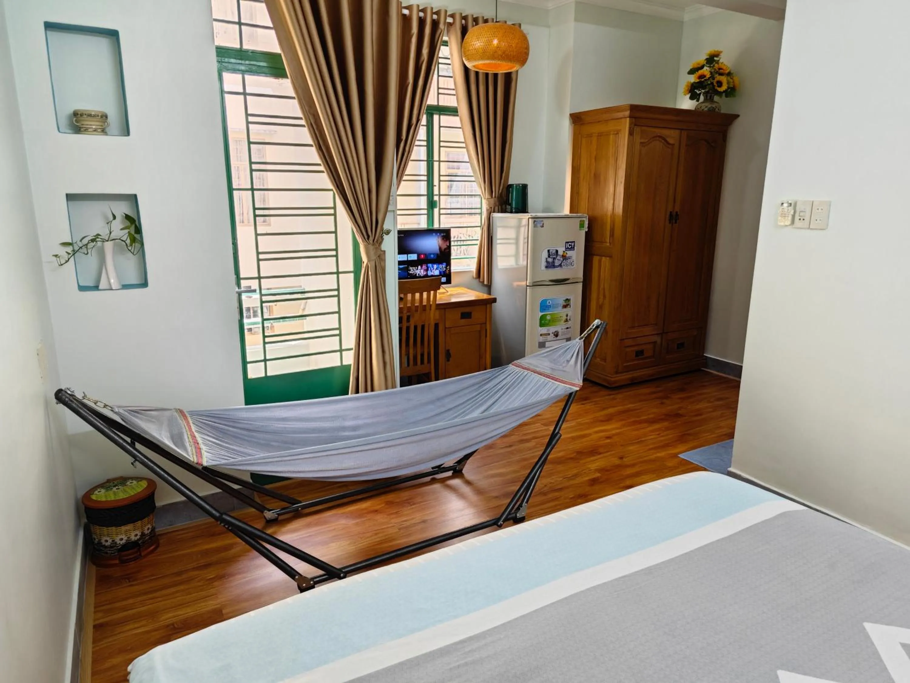 Bed in Winter Spring Homestay