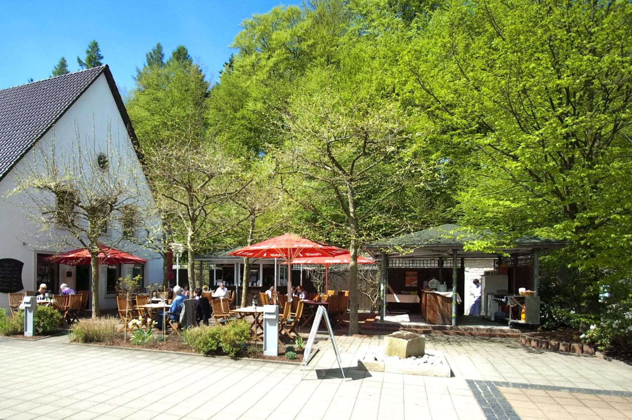 Patio in Sporthotel Fuchsbachtal