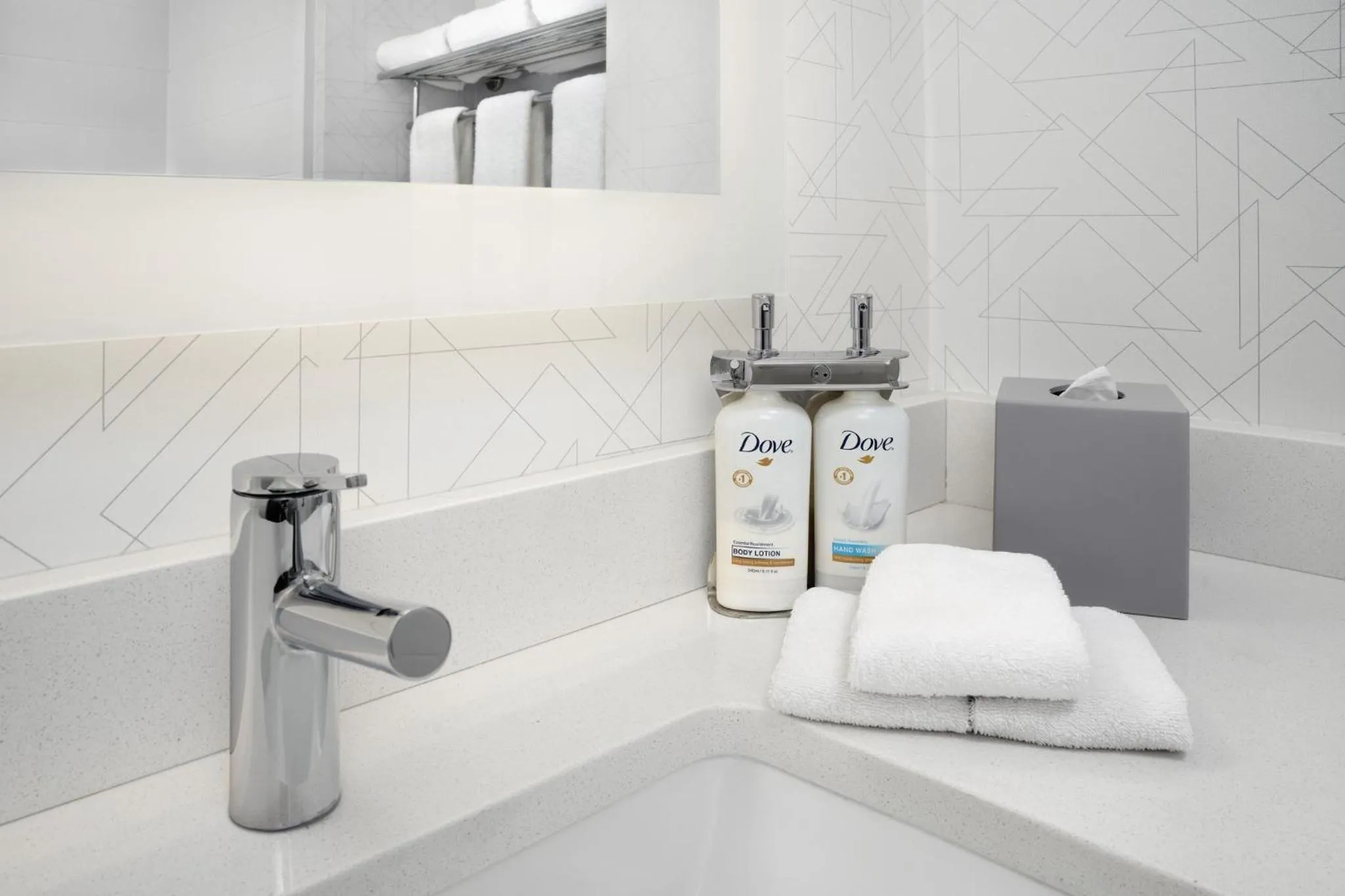 Bathroom in Holiday Inn Express Washington DC-BW Parkway by IHG