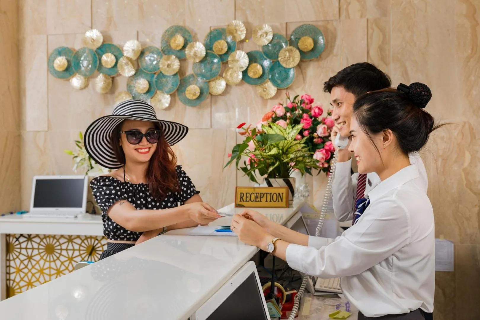 Staff in Aaron Hotel