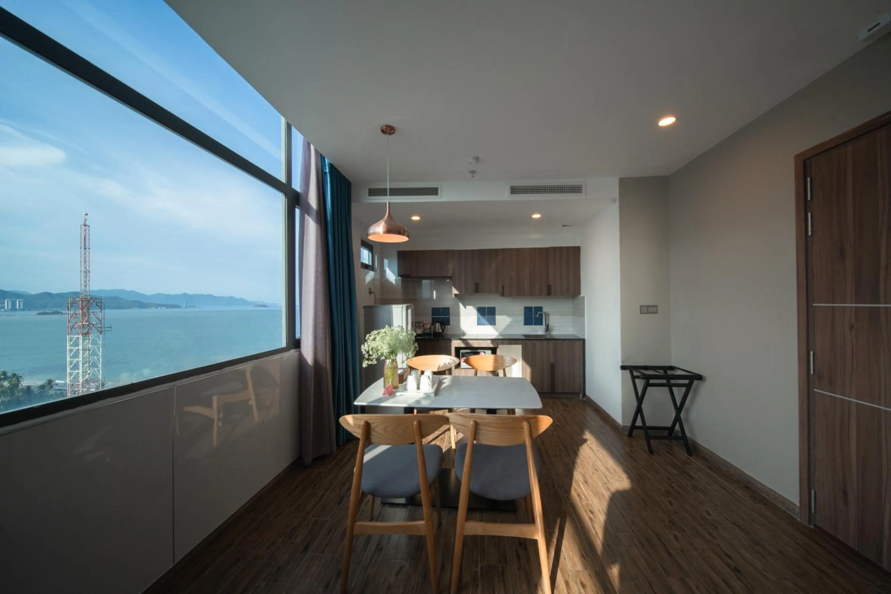 Dining area in Aaron Hotel