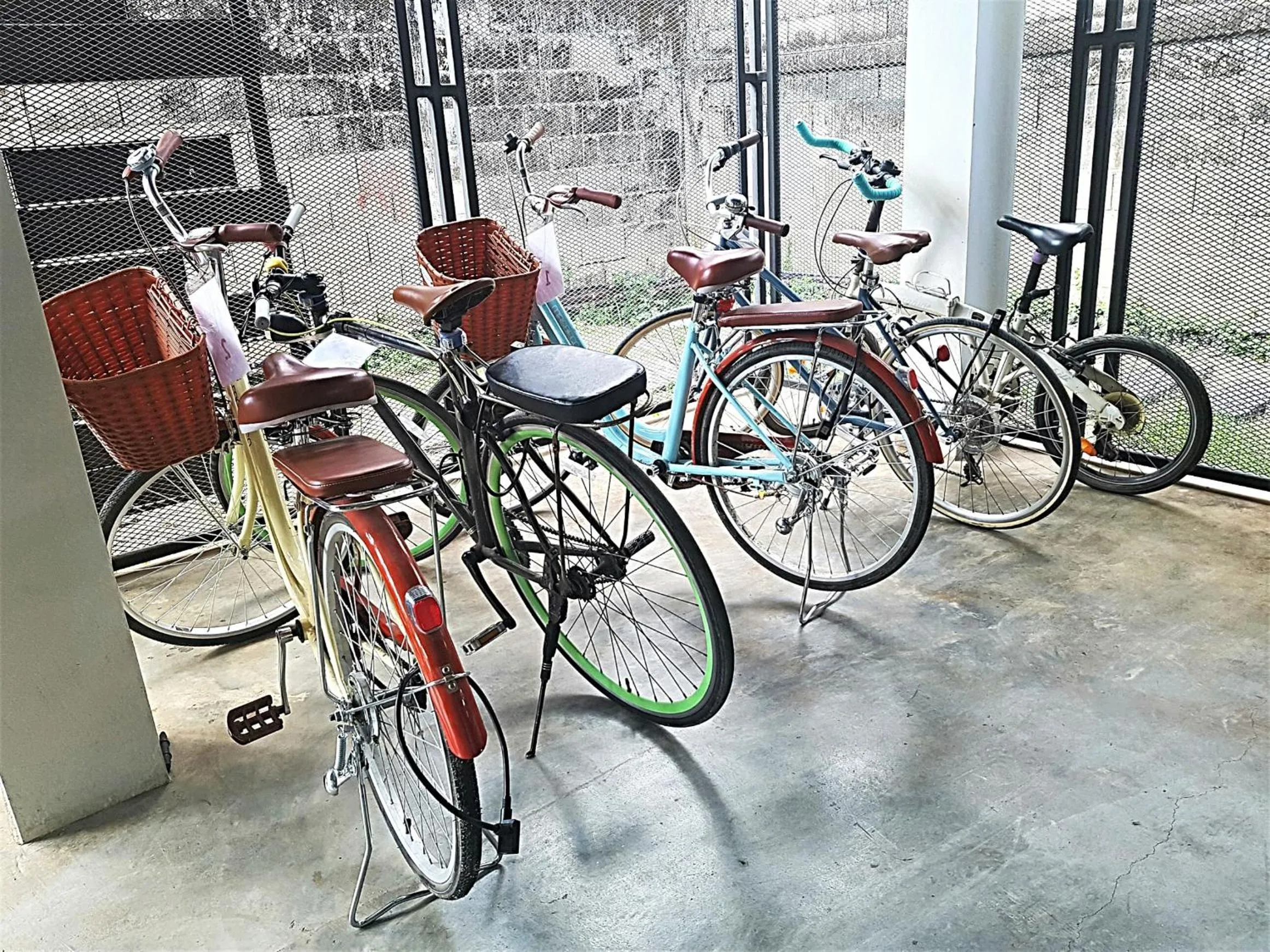 Cycling in Baan Mai Kradan Hostel Chiang Rai