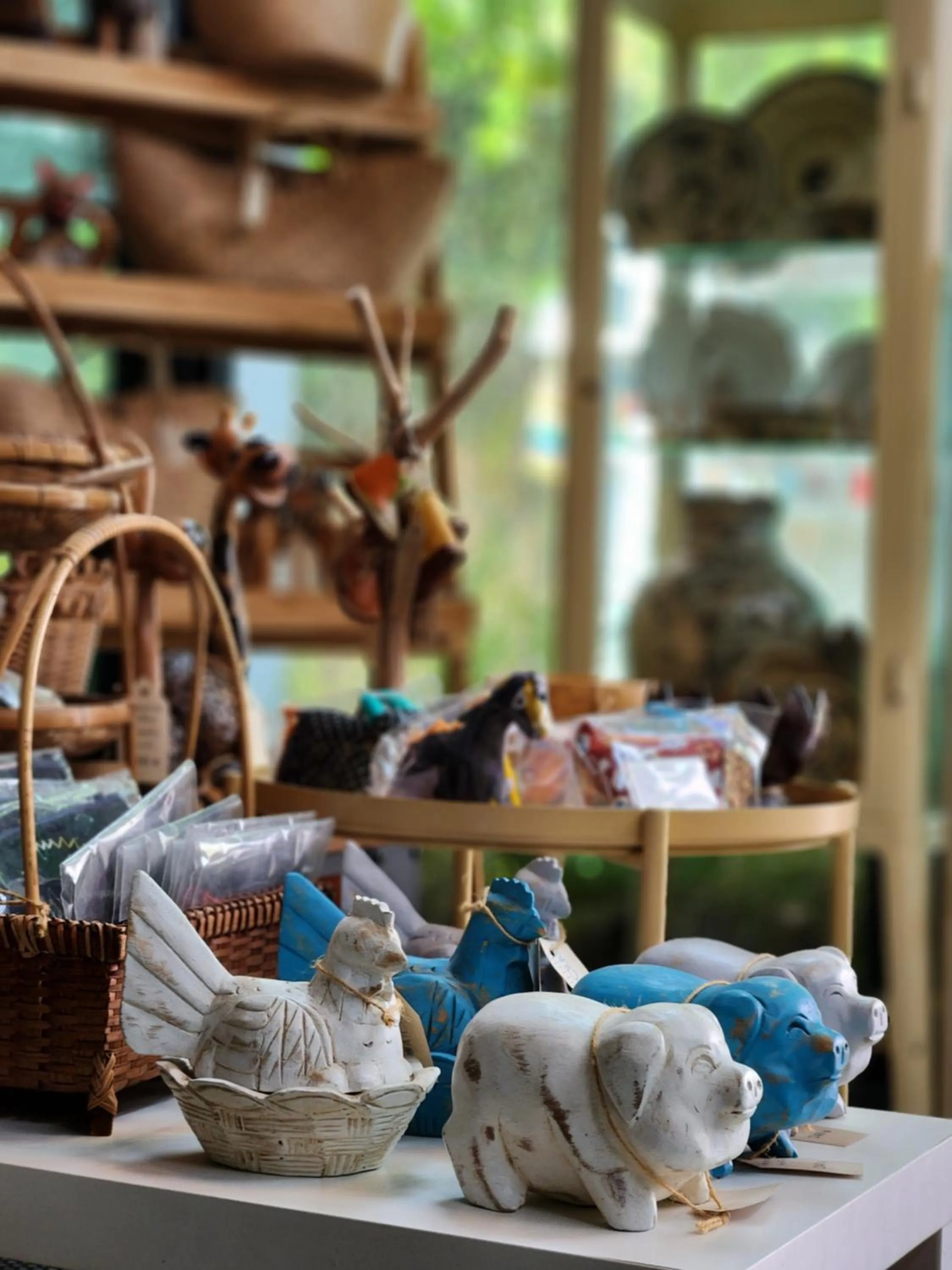 Shopping Area in Baan Mai Kradan Hostel Chiang Rai