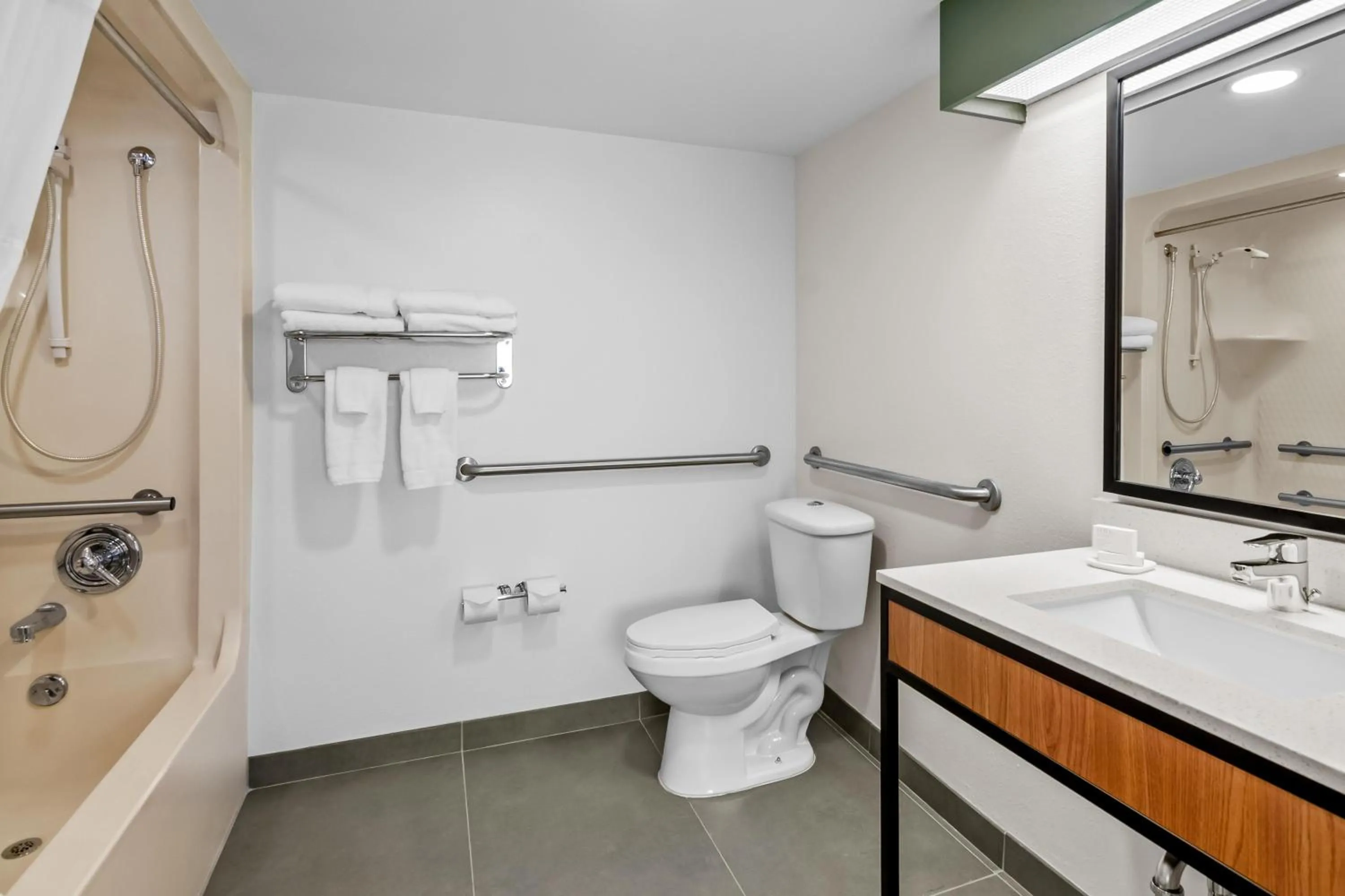 Bathroom in Spark by Hilton Lynchburg