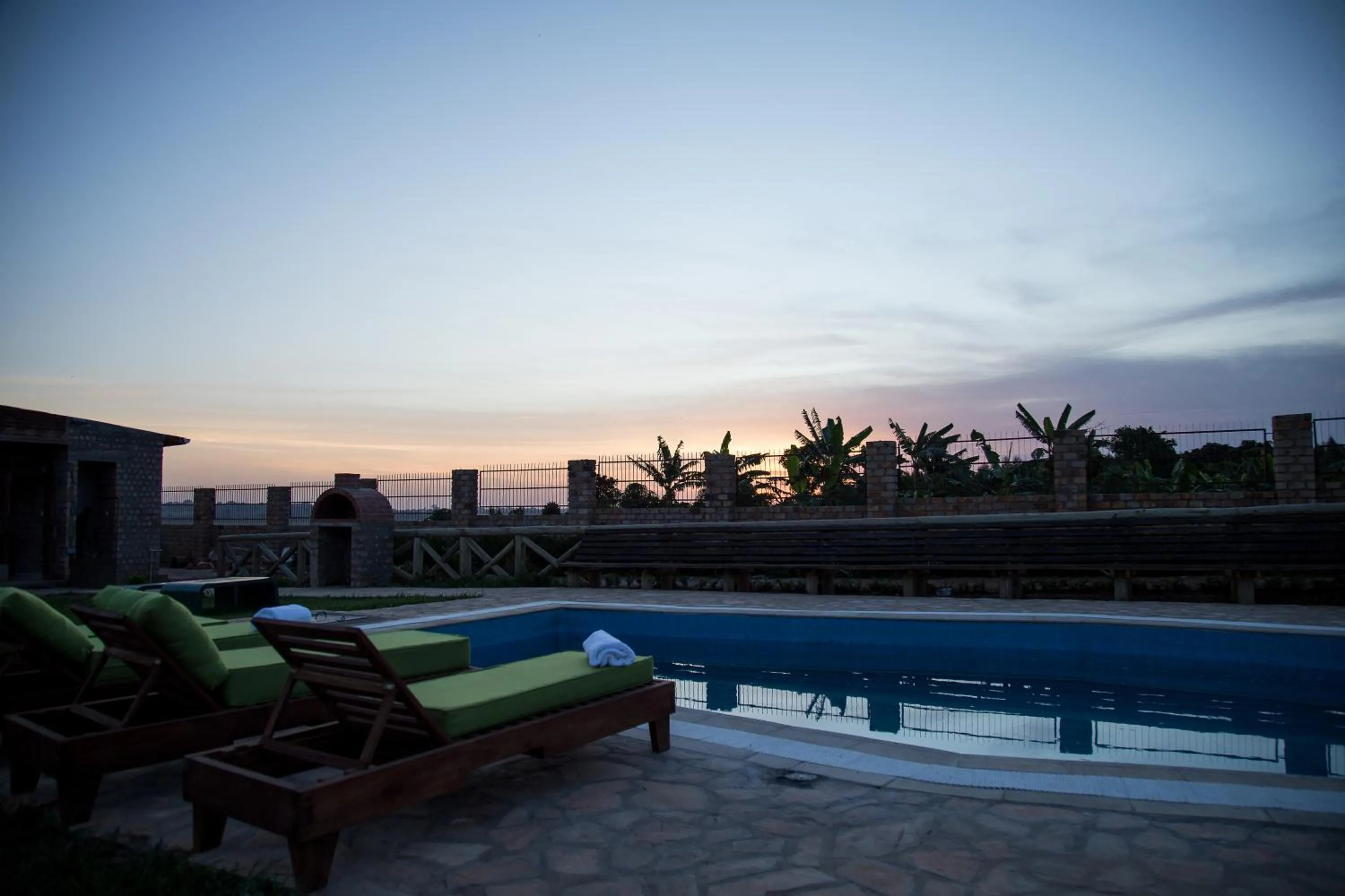 Swimming pool in Buvi Lodge Limited