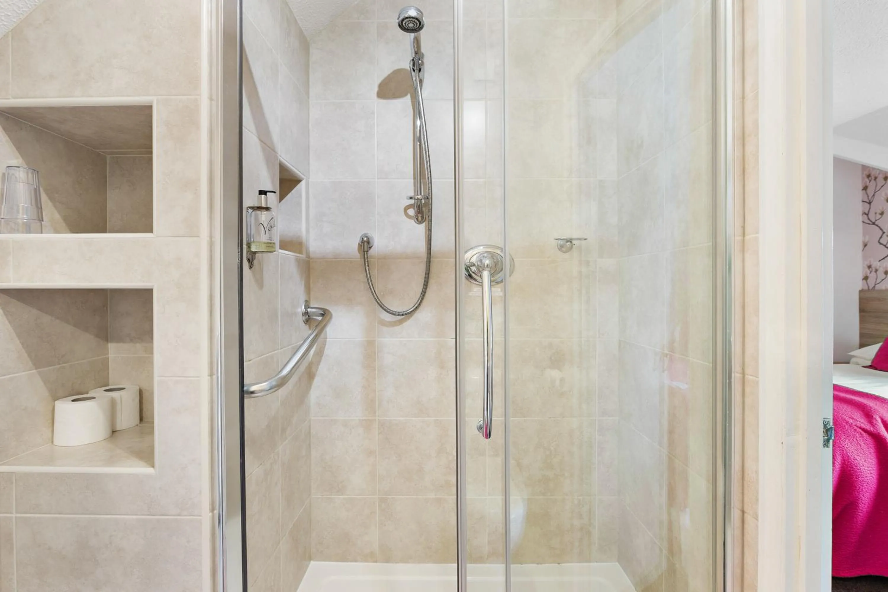 Shower in Marine Hotel