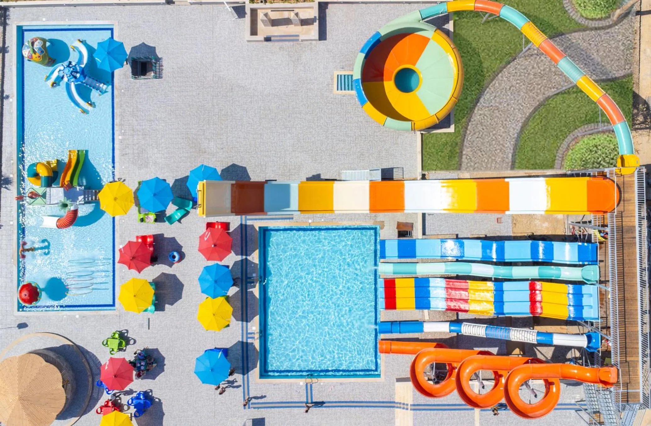 Aqua park in Ivy Cyrene Island Aqua Park Resort