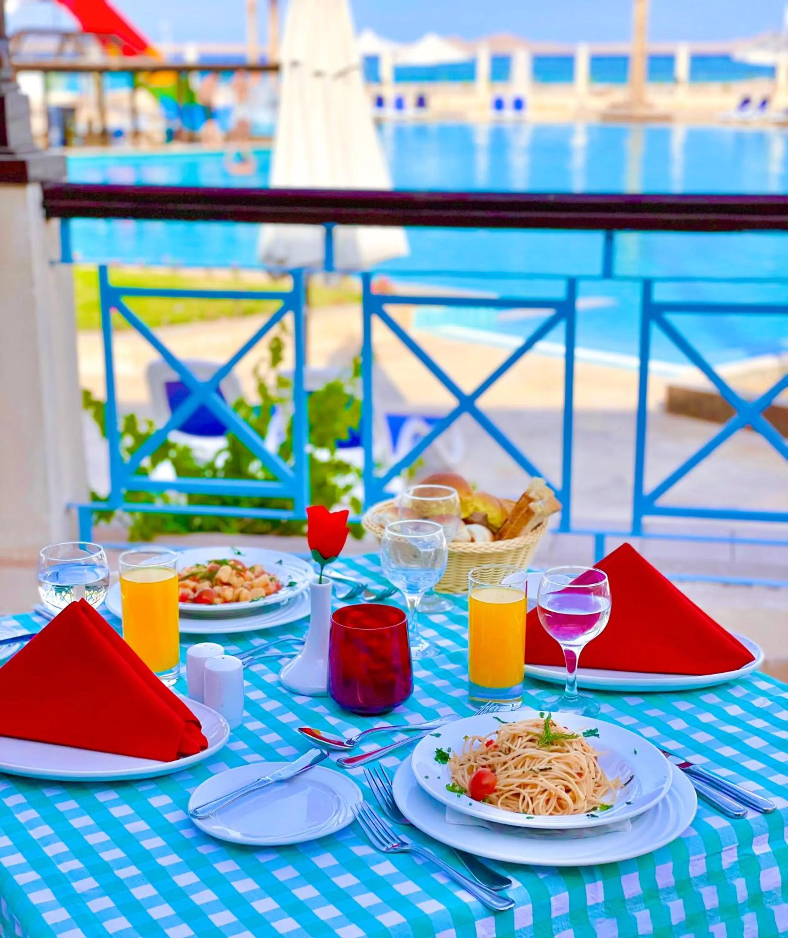 Food close-up in Ivy Cyrene Island Aqua Park Resort