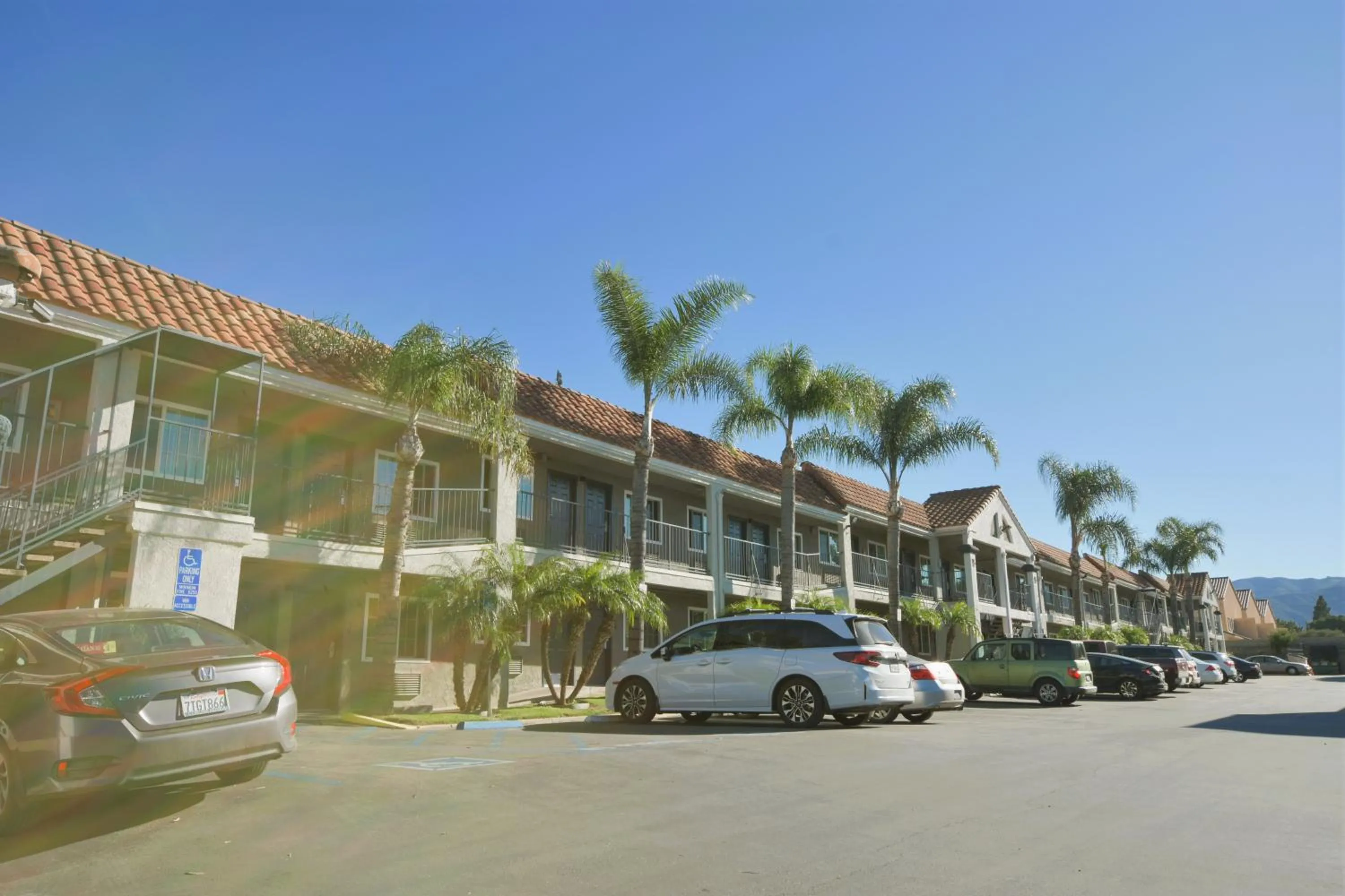 Property building in Welcome Inn Corona