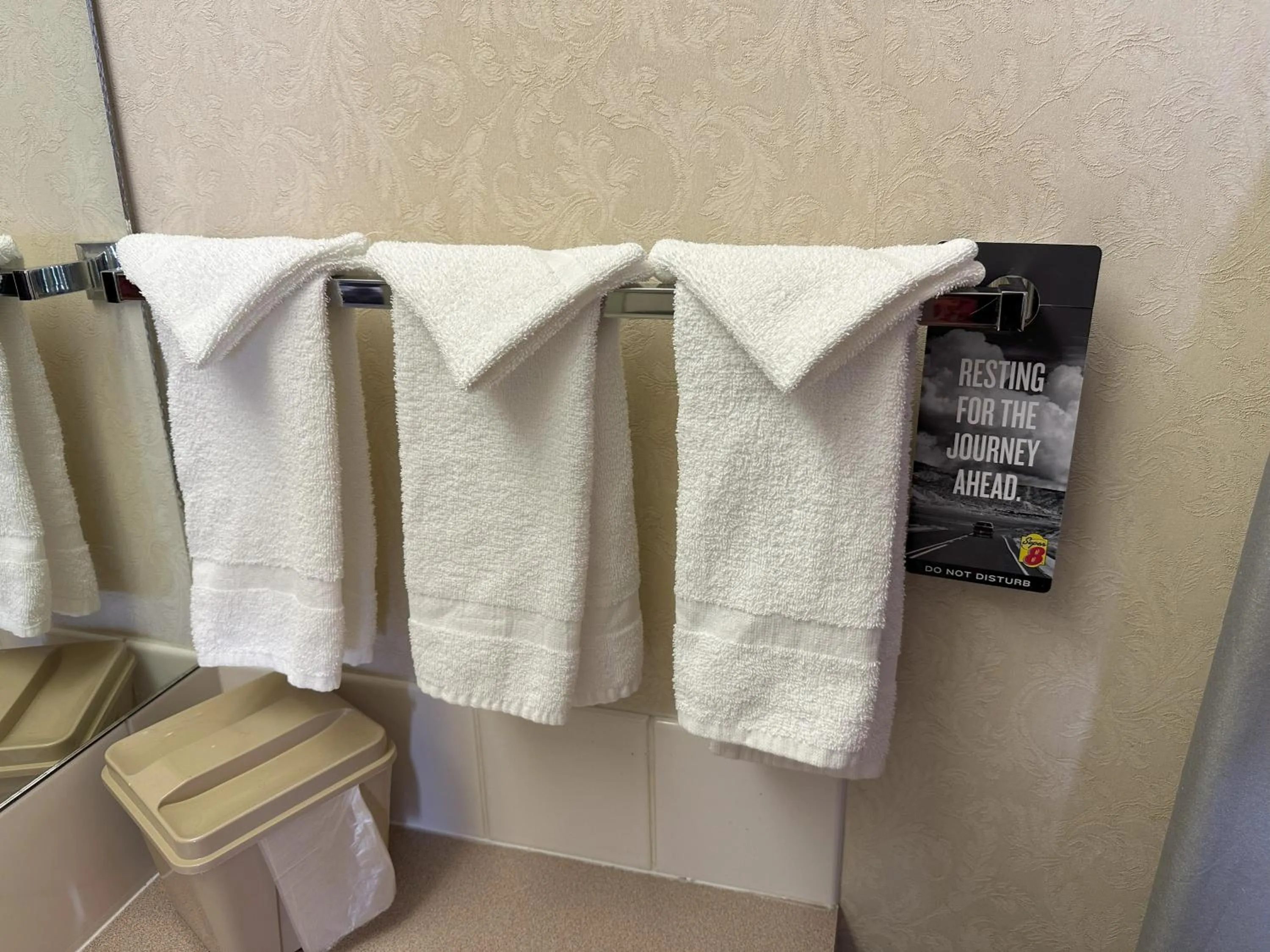 Bathroom in Super 8 by Wyndham Lethbridge