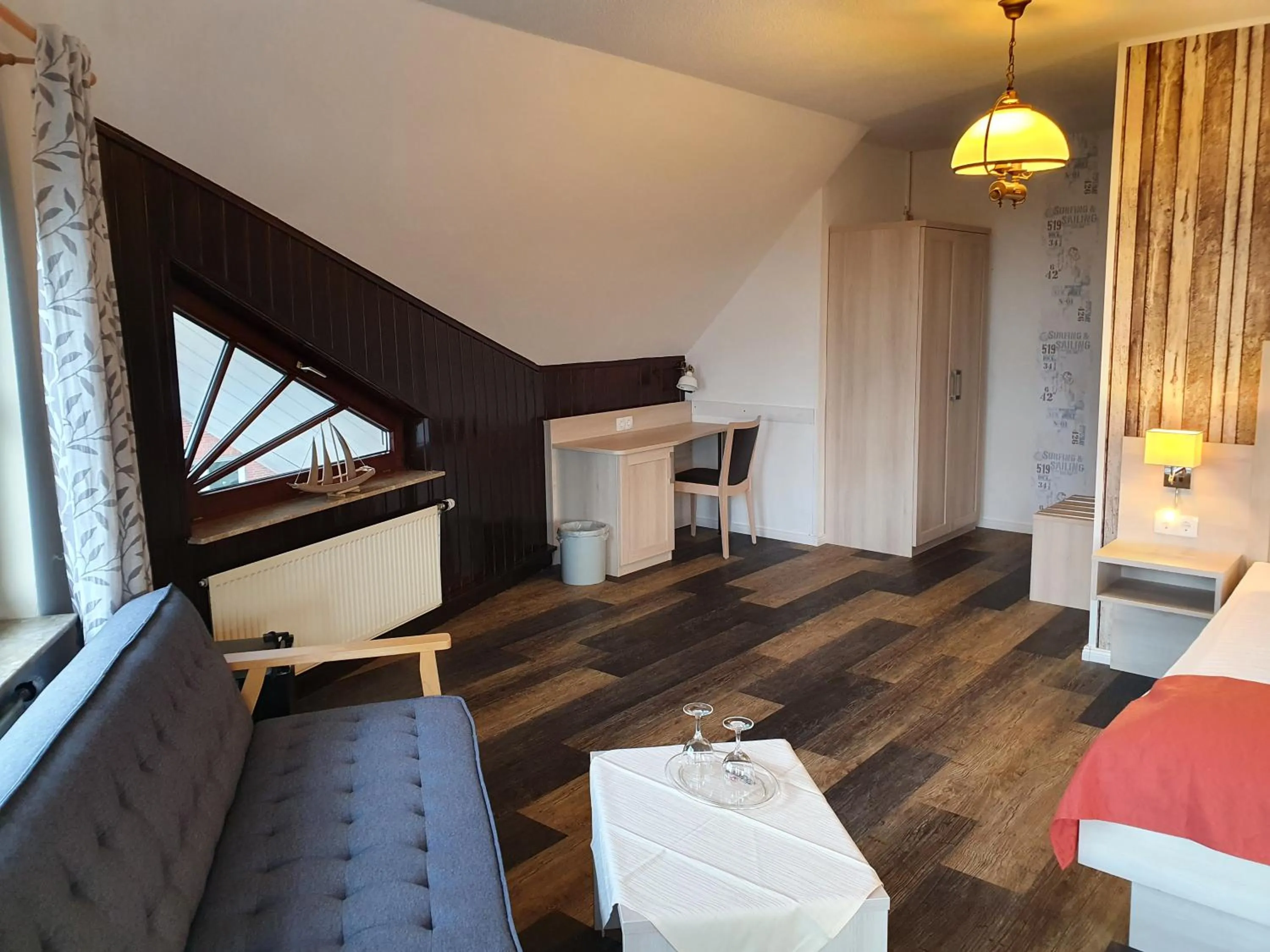 Living room in Hotel Up´n Diek