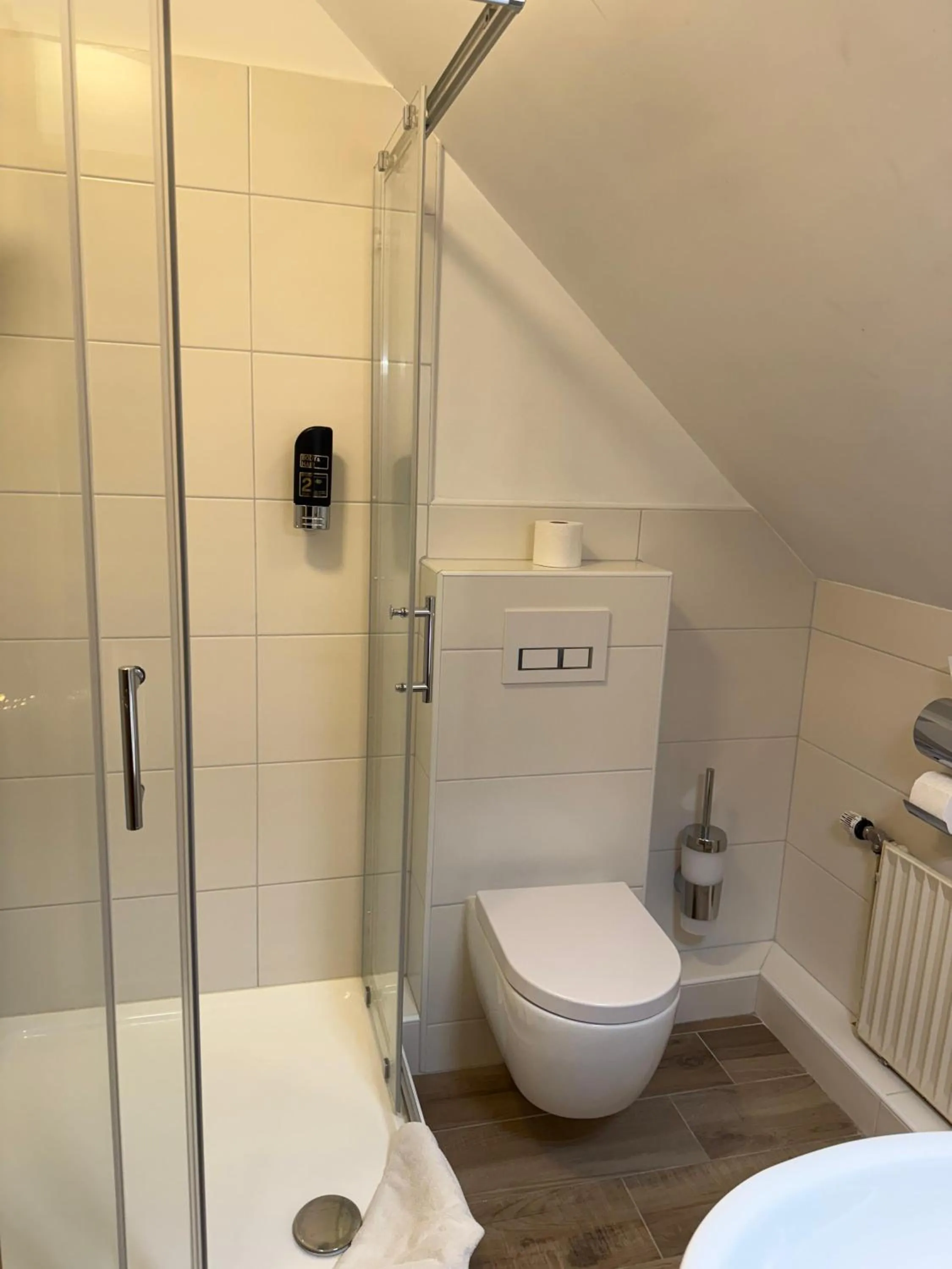 Bathroom in Hotel Up´n Diek